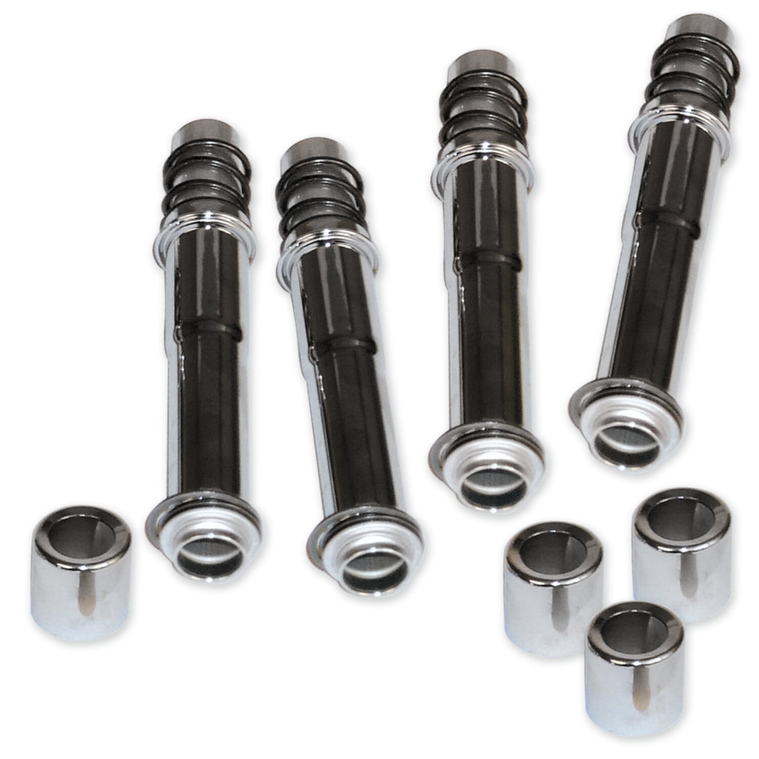 S&S, pushrod cover kit (excl. retainers, Chrome