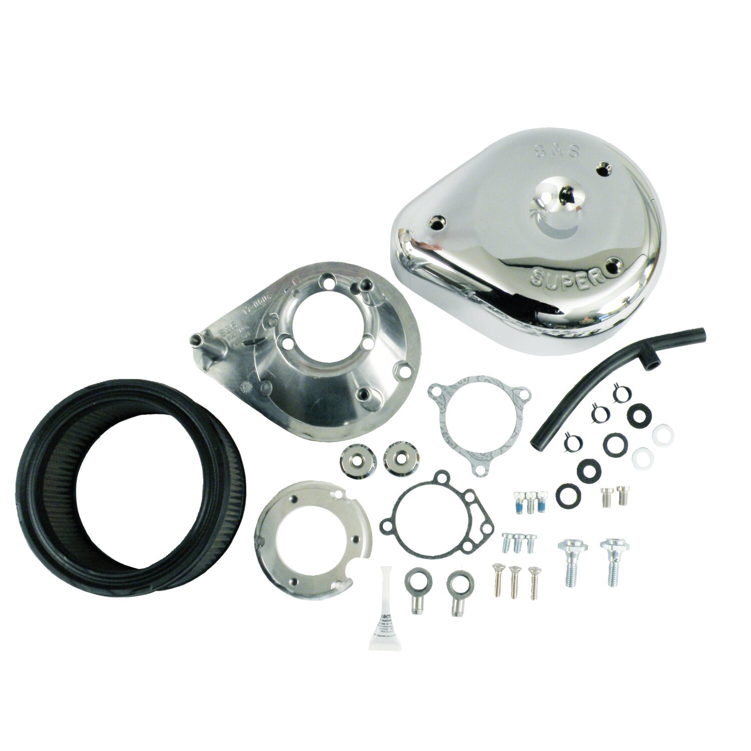 S&S, teardrop air cleaner assembly