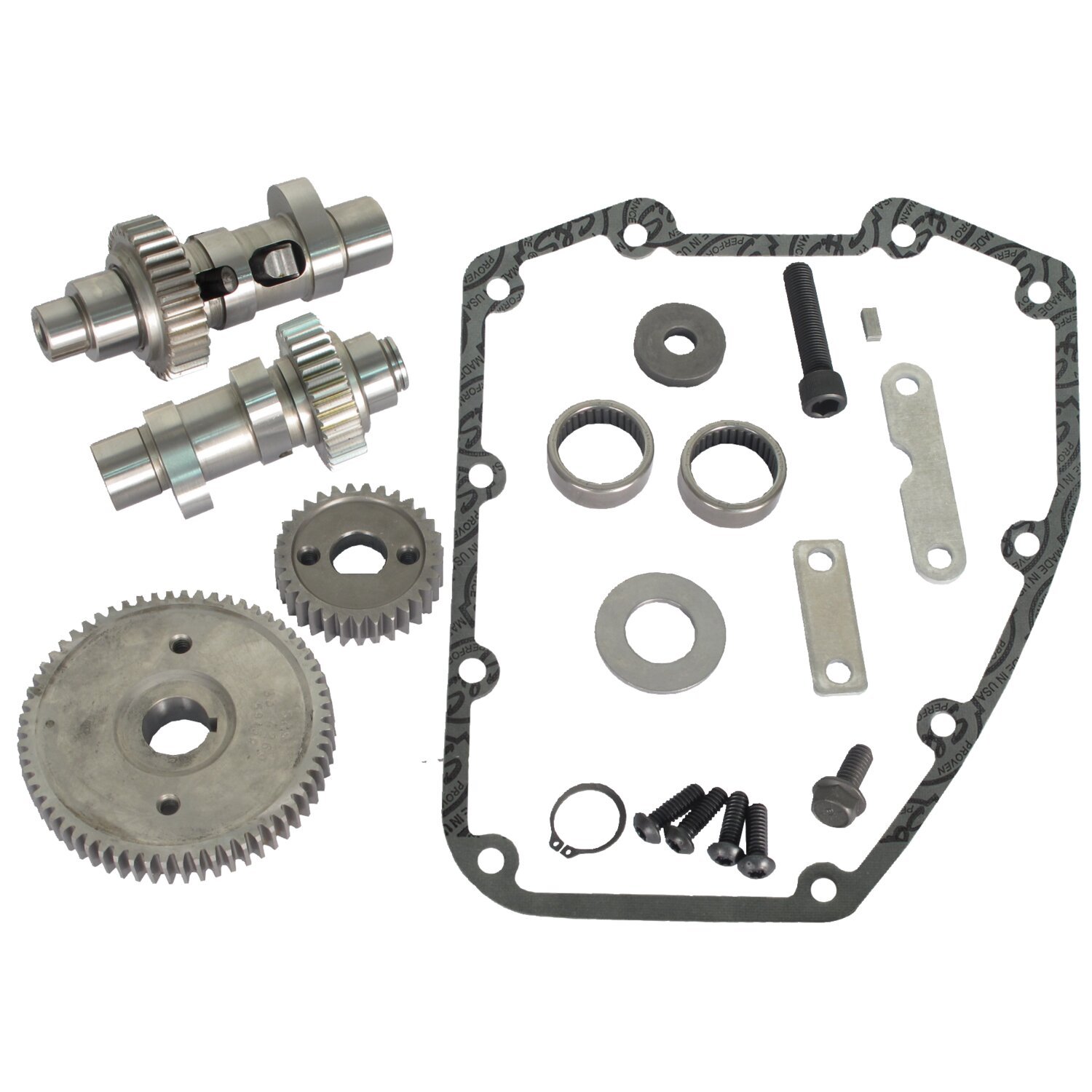 S&S, Easy Start gear drive 551 camshaft kit (IOG