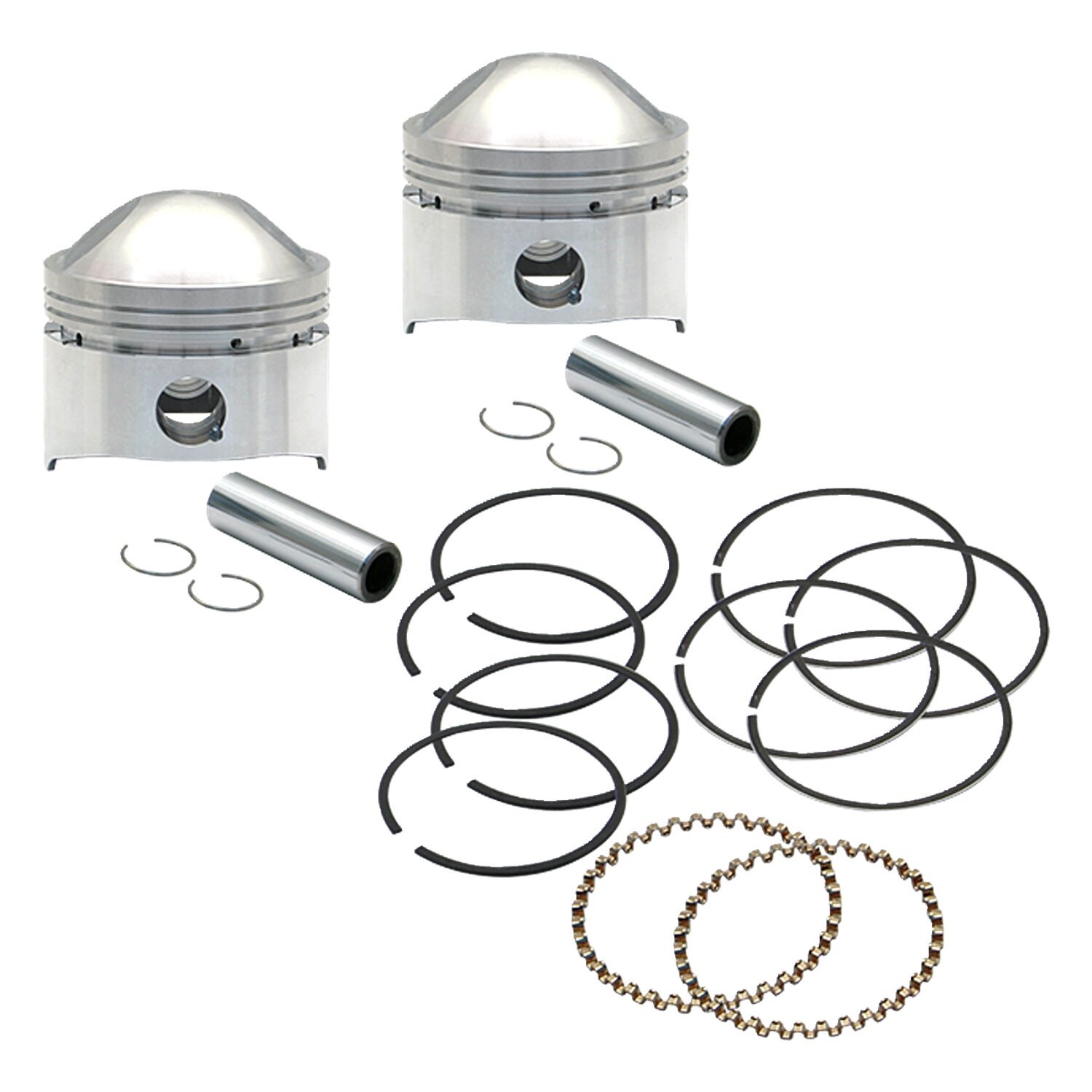 S&S, 3-7/16" bore 9:1CR piston kit. +.030"