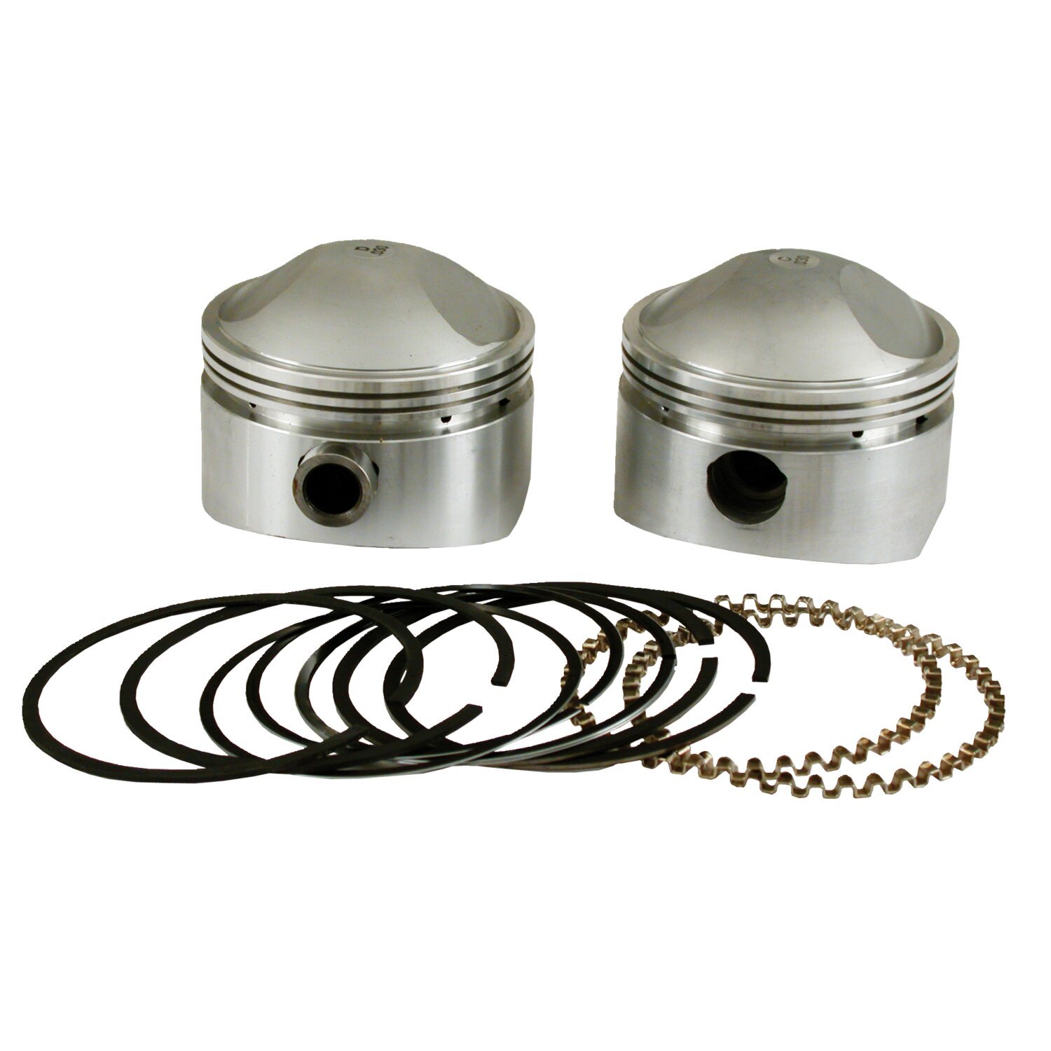 S&S, 3-7/16" forged stroker piston kit. Std
