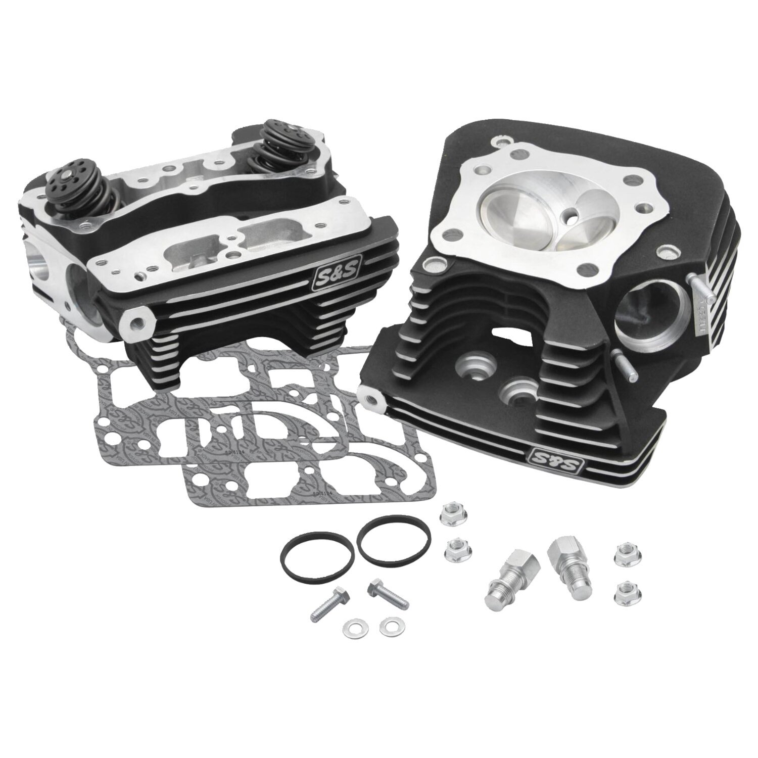 S&S, SuperStock cylinder head kit, Black