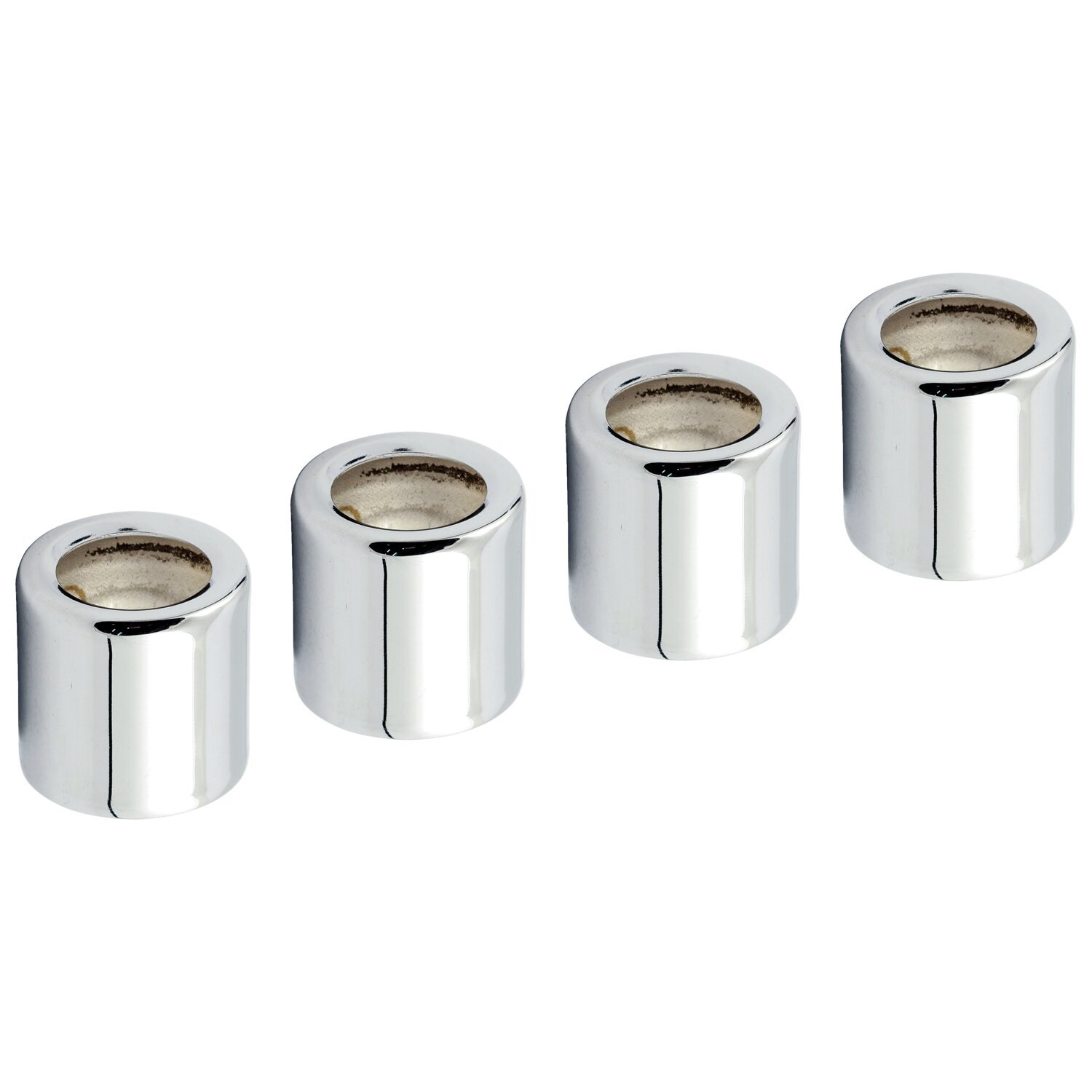 Spring cover set, pushrod, Chrome
