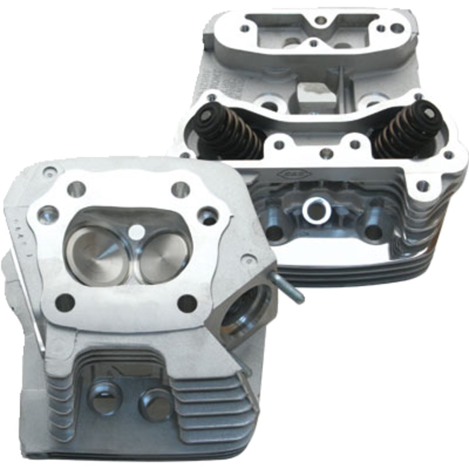 S&S, SuperStock Evo cyl. head kit, Polished