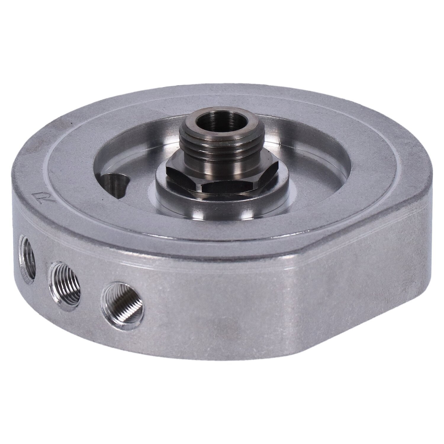 S&S, XL Sportster billet oil filter mount kit. 1/4" bolts