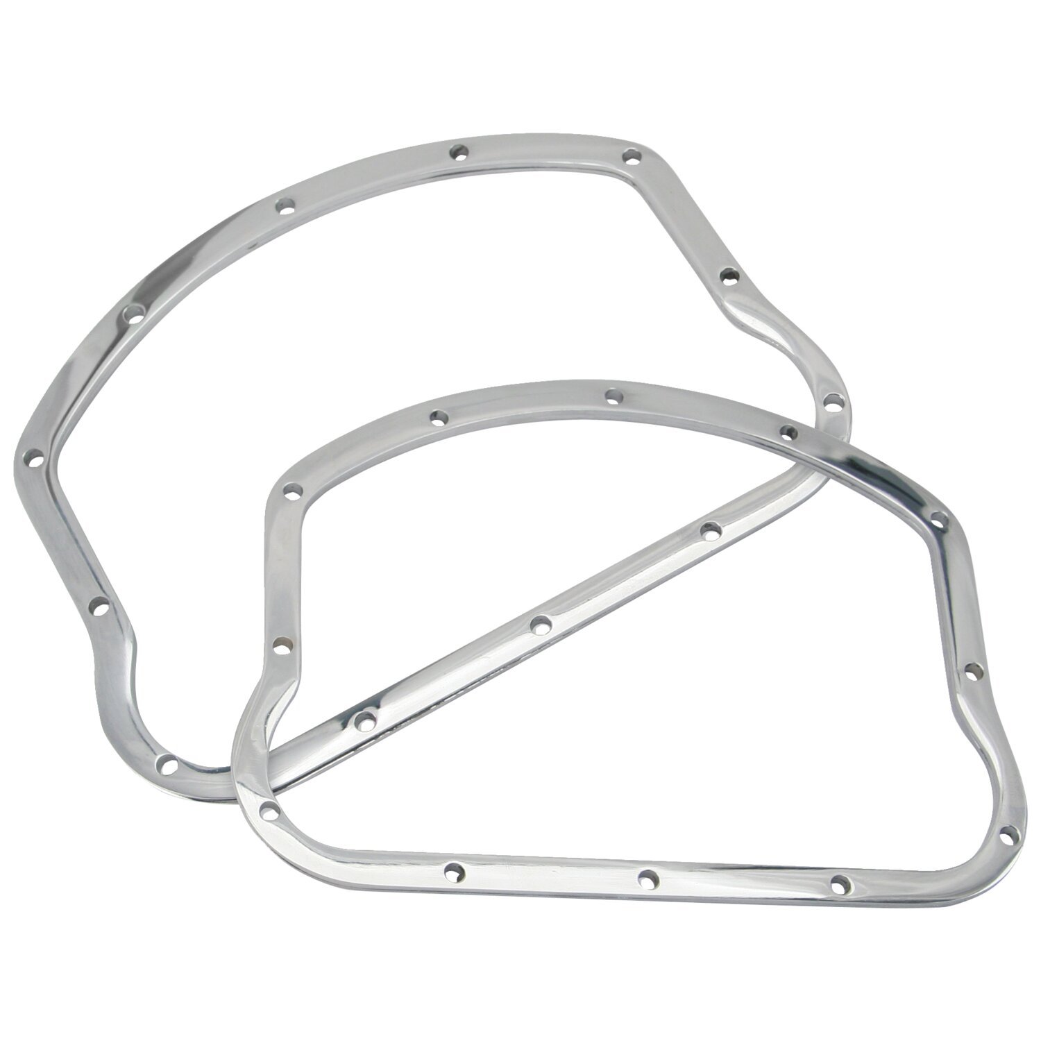 S&S, D-ring set for Panhead rocker covers, Chrome