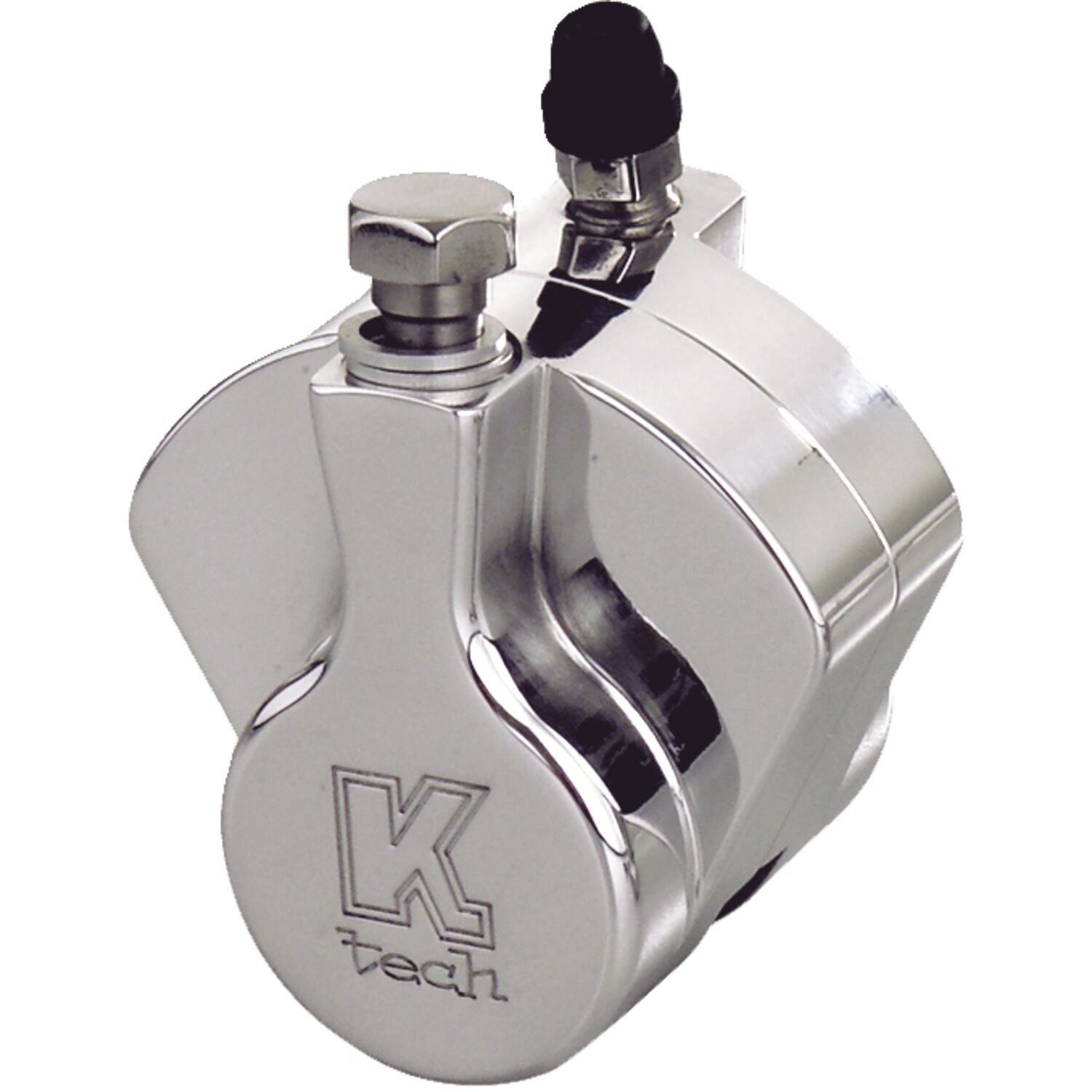 K-Tech 2-piston brake caliper, Polished