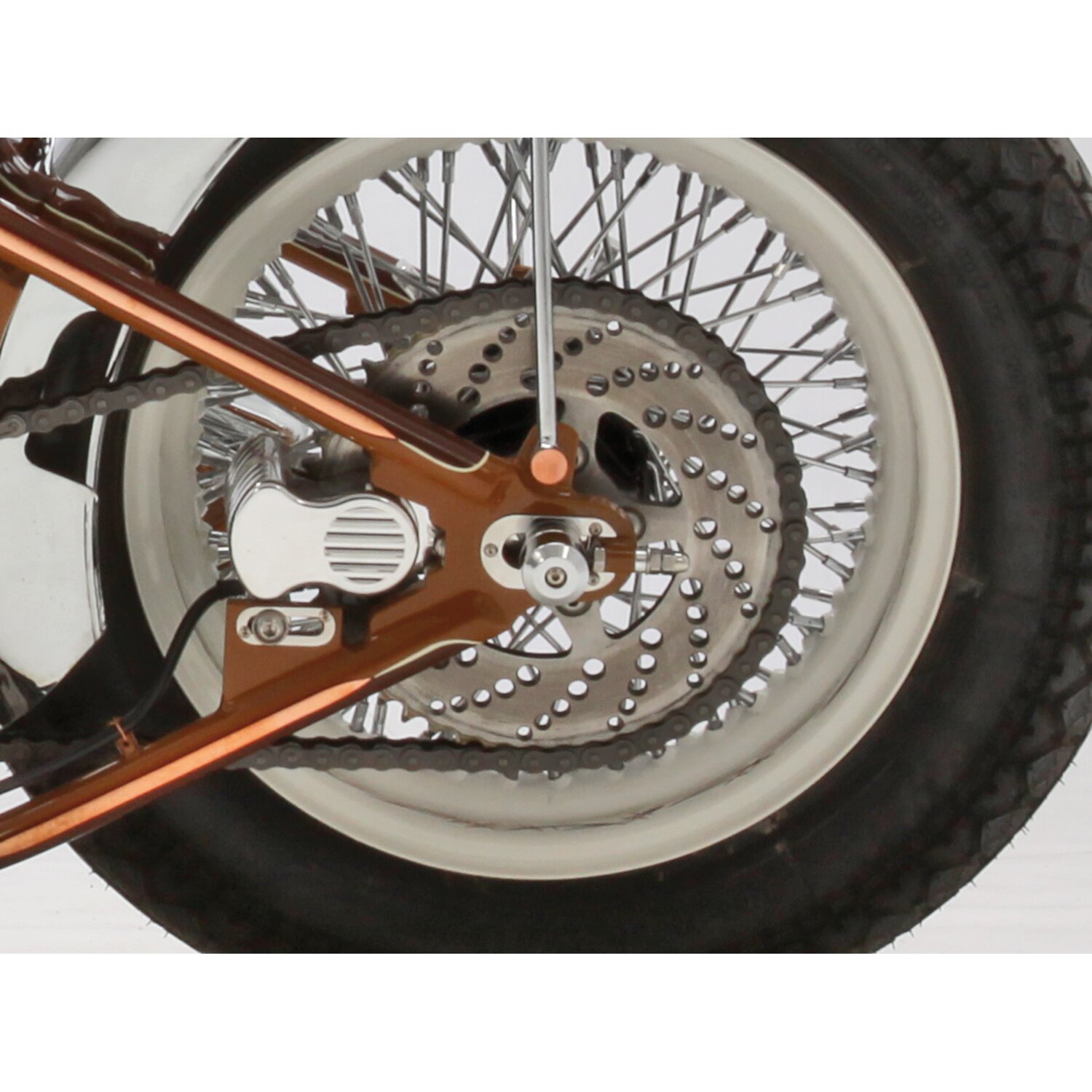 K-Tech, sprocket brake kit, std style, Polished