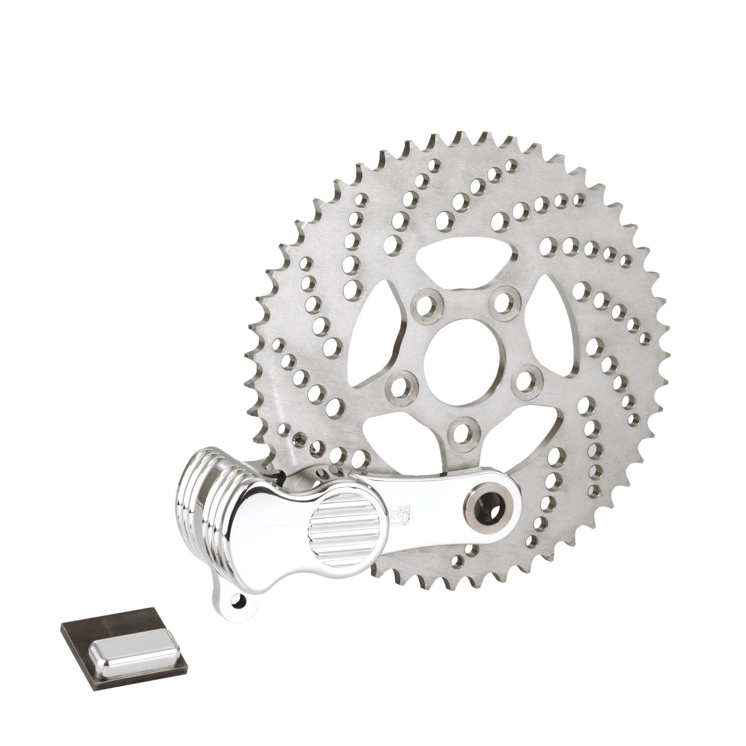 K-Tech, sprocket brake kit, std style, Black
