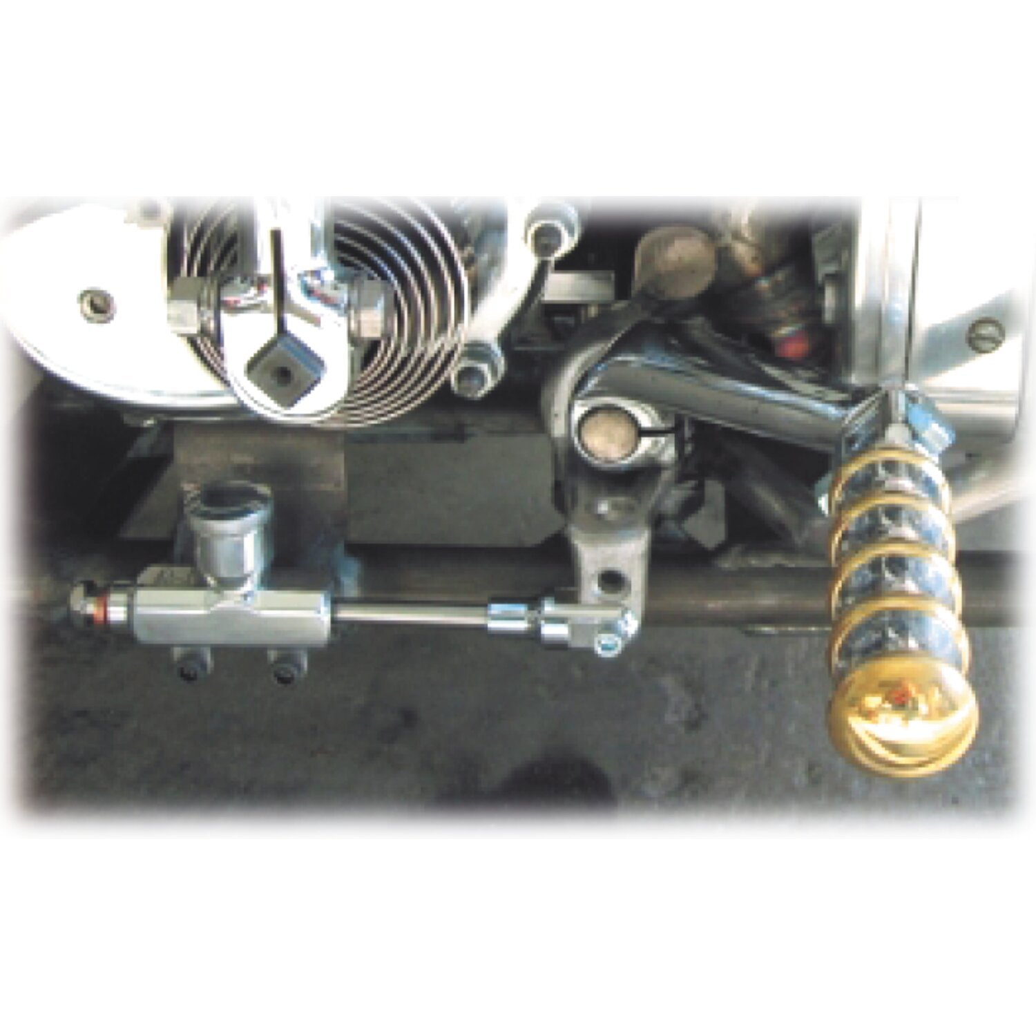 K-Tech, Custom rear master cylinder hydraulic, Polished
