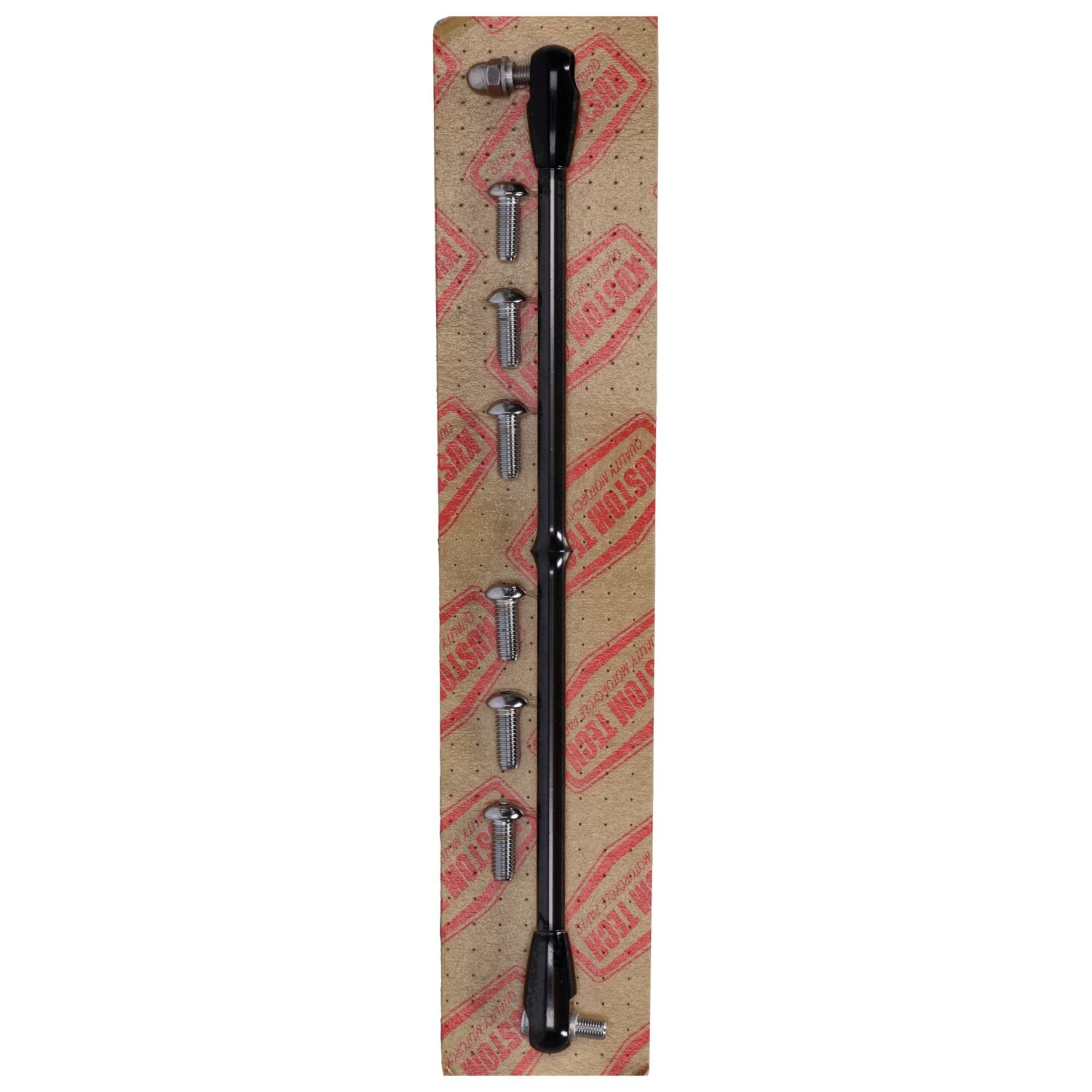 K-Tech, Vintage Style forward controls. Black & brass