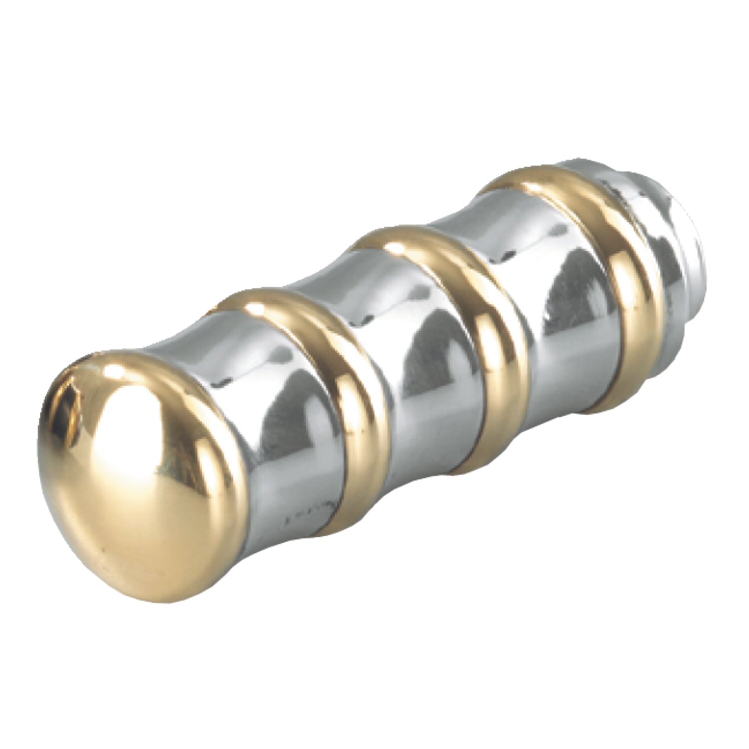 K-Tech, Vintage shift/brake peg. Polished & Brass, Silver
