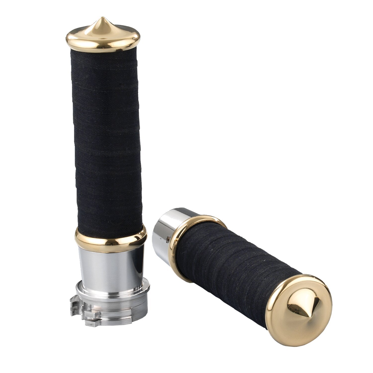 K-Tech, fabric tape style grips, Silver, Polished