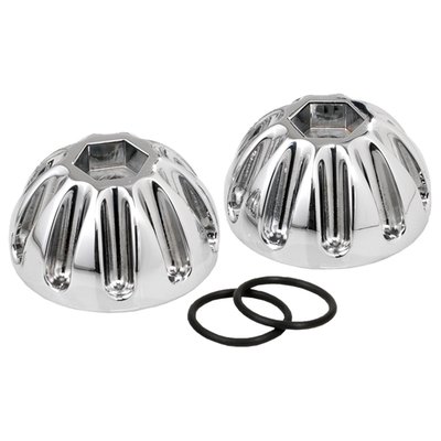 Forged brass construction, in a Groove custom style. The special O-ring design will help prevent leakage. These Kustom-Tech rocker nuts are a must-have for Brass Knuckle lovers! 

Note: For a replacement o-ring set see 532362.