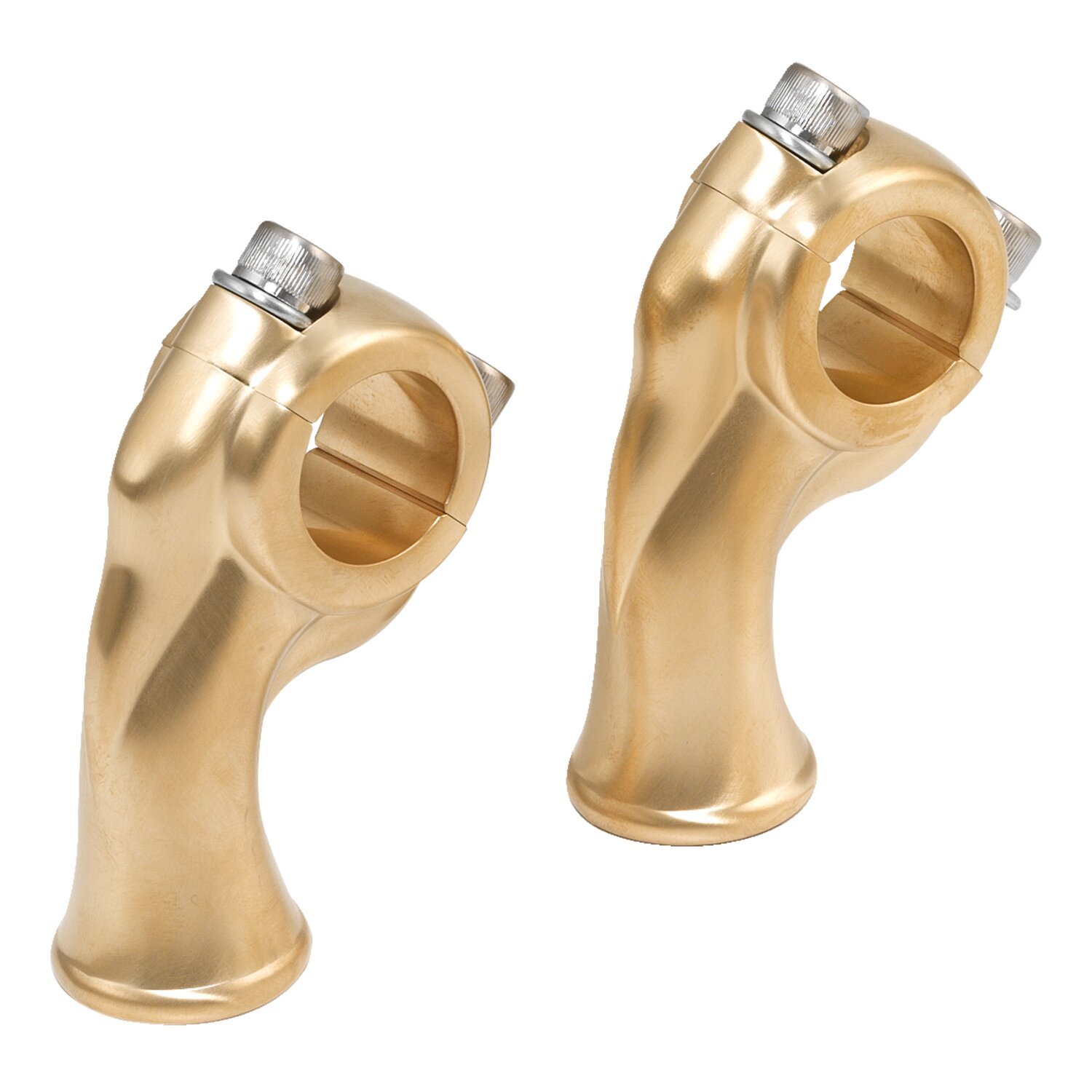 K-Tech, deluxe risers, 2.5 inch rise, Satin