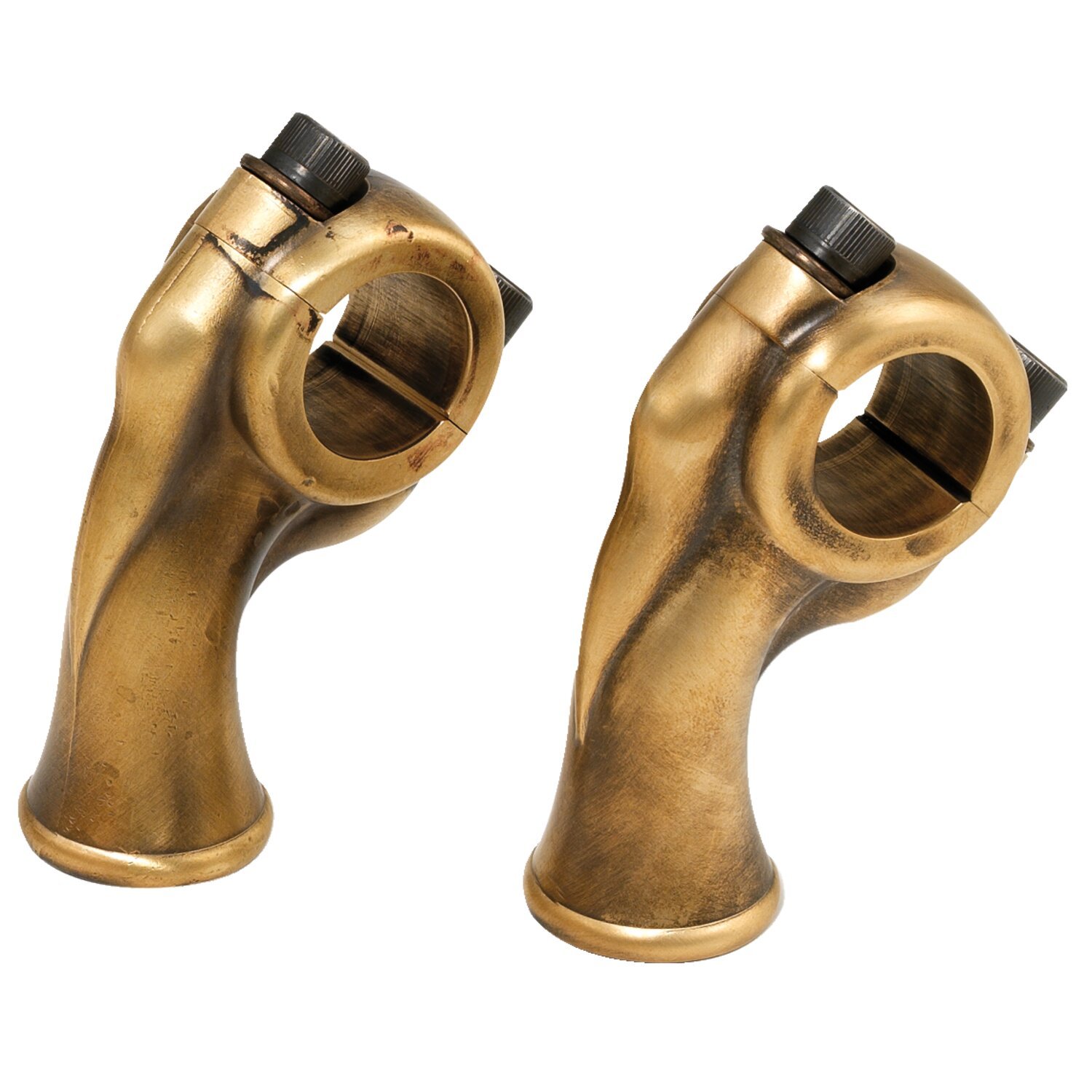 K-Tech, deluxe risers, 2.5 inch rise, Raw