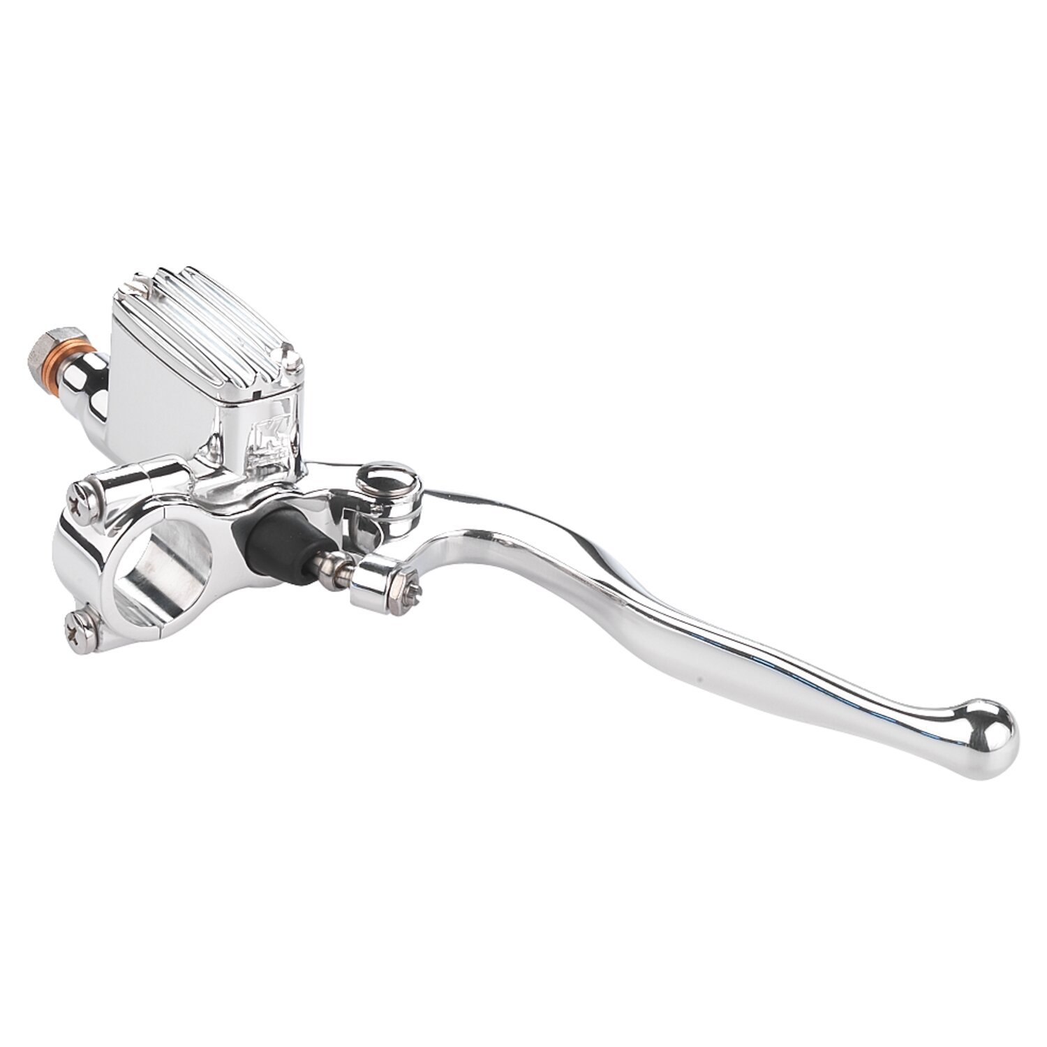 Kustom Tech, Classic brake handlebar master cylinder. 12mm, Polished