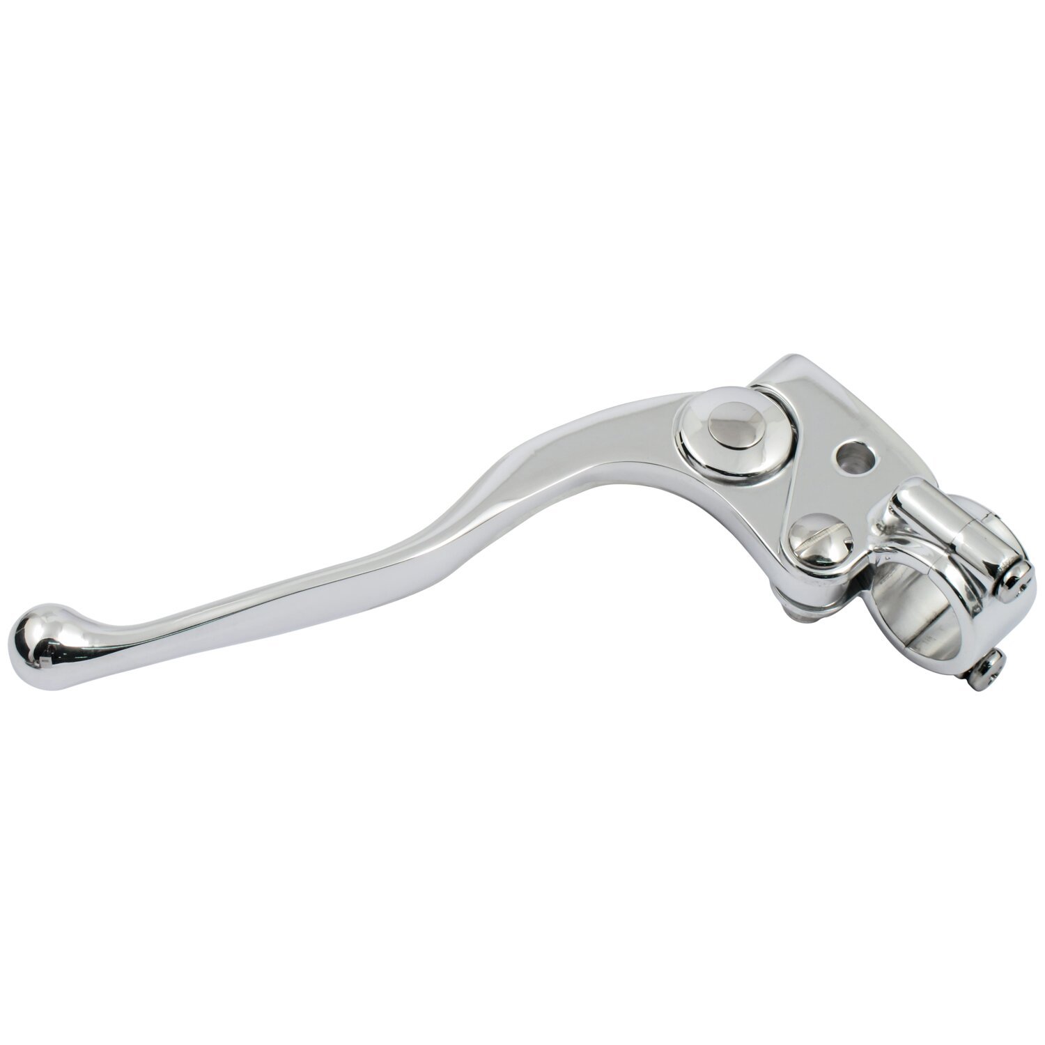 K-Tech, classic clutch lever assembly, Silver, Satin