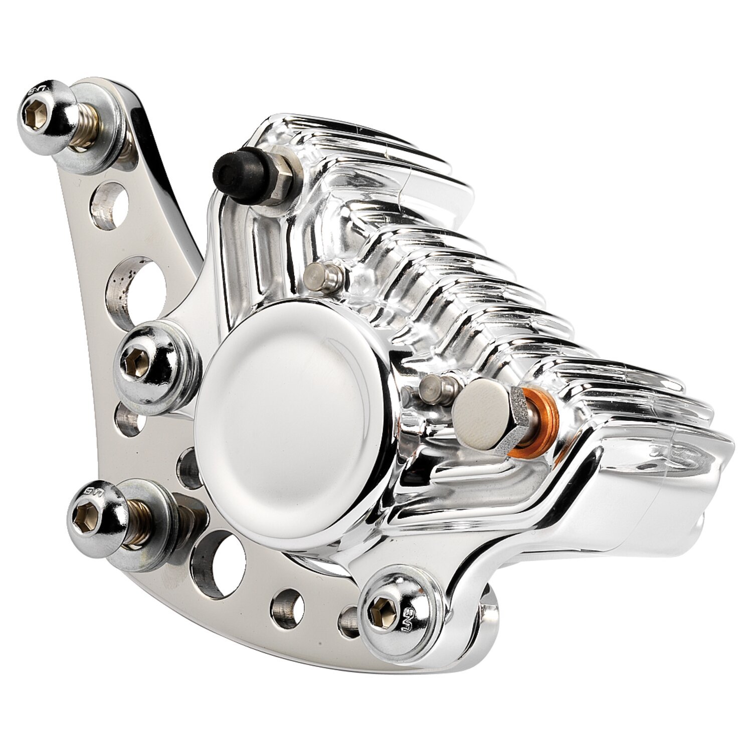 K-Tech Super Freni front caliper bracket, Polished