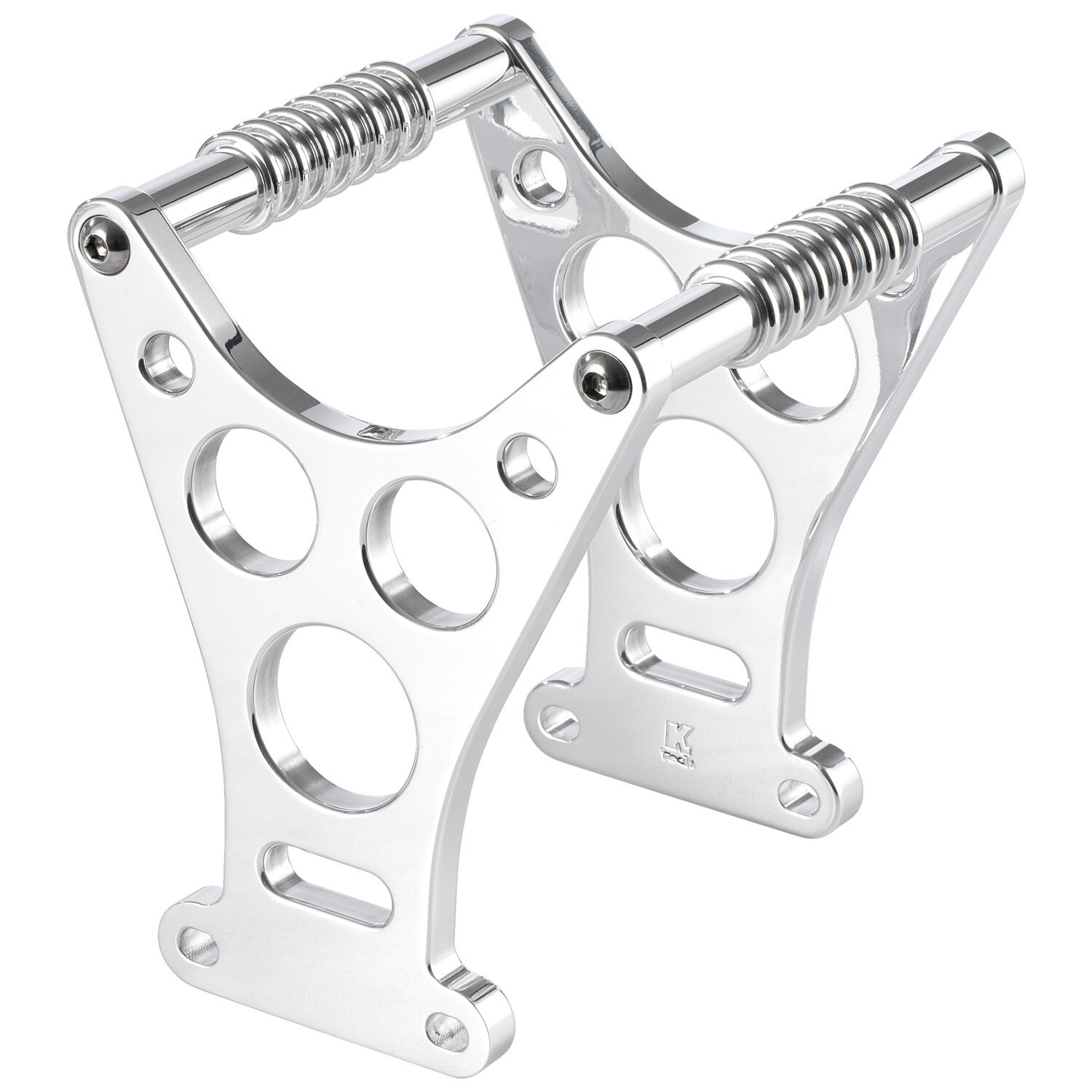 KustomTech, Dragster style fork brace, Polished