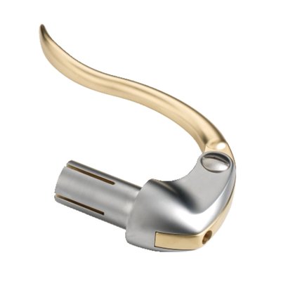 Can be used for for wire clutch or wire brake, satin chrome/satin brass