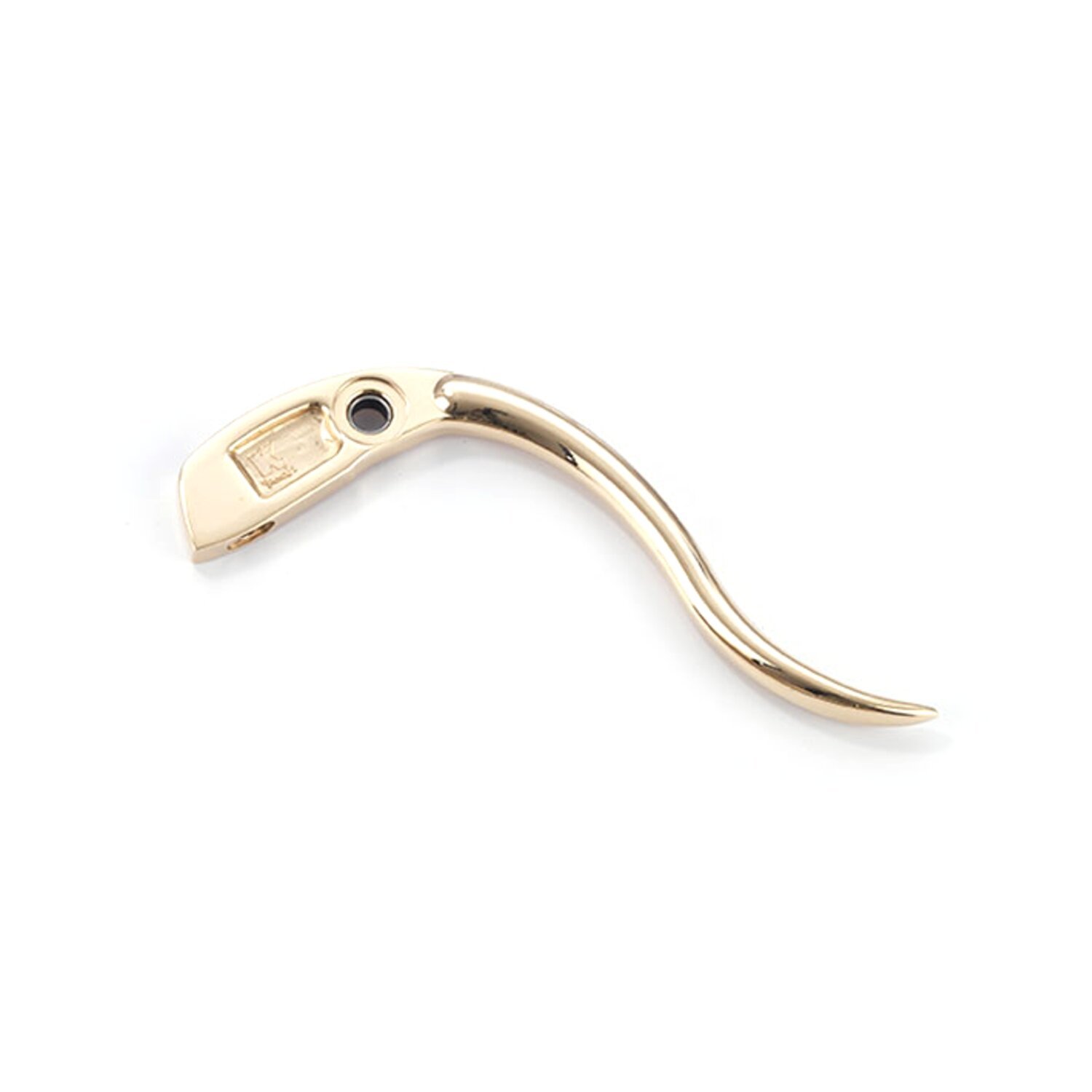 K-Tech, repl lever for retro inverted h/b, Gold, Polished