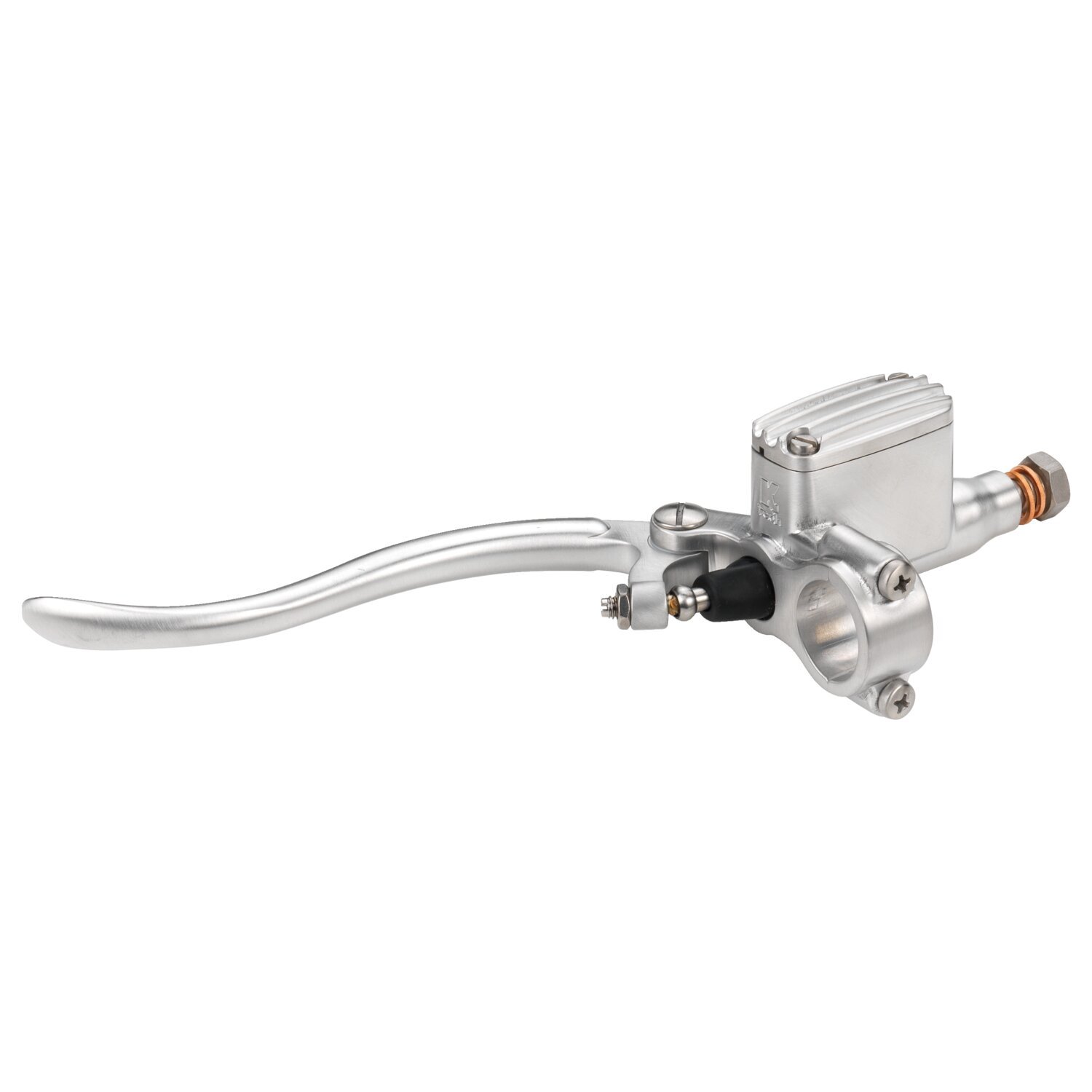 K-Tech, deluxe clutch lever assembly 14mm, Silver, Satin
