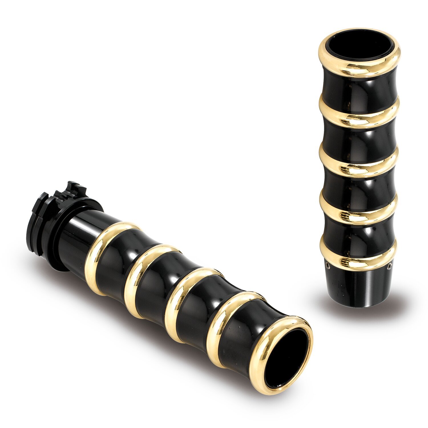 K-Tech, vintage grips black alu, Brass
