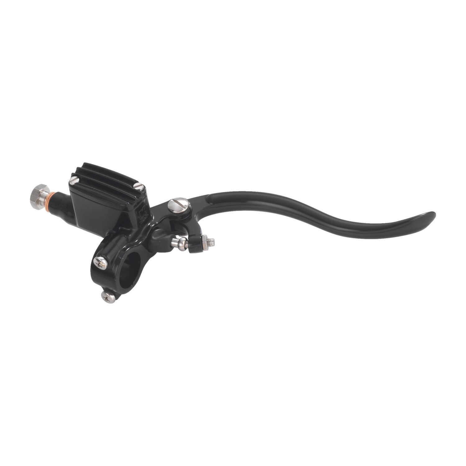 K-Tech, deluxe brake master cylinder 12mm, Black, Black Anodized