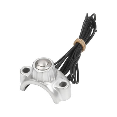 Satin, forged aluminum, fits all 1" Kustom Tech deluxe and classic master cylinder and clutch lever assembly