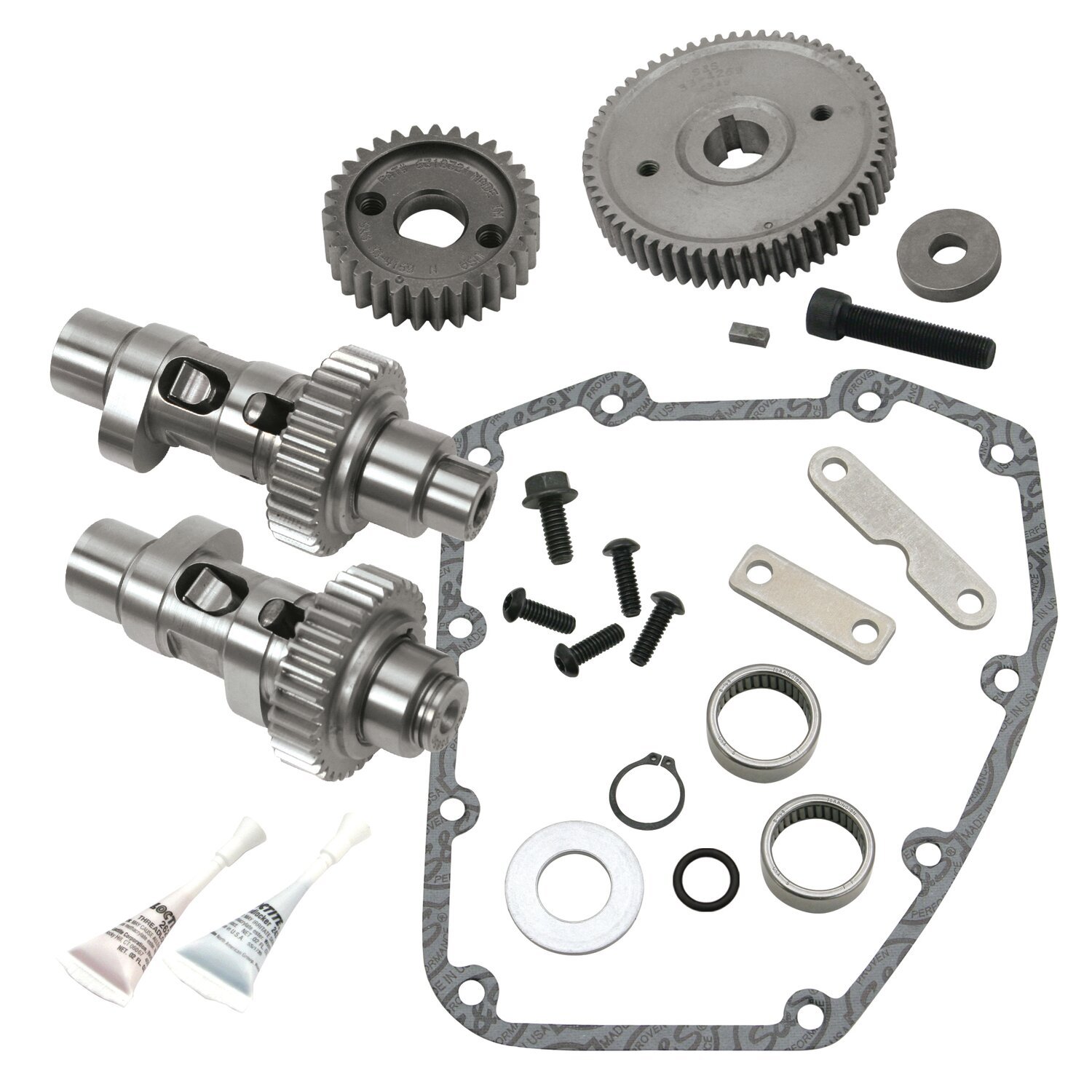 S&S, Easy Start gear drive HP103 camshaft kit (IOG