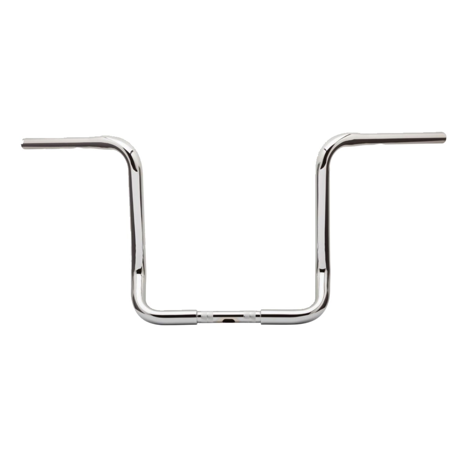 Burly, 15" Bagger 1-1/4" handlebar, Silver, Chrome