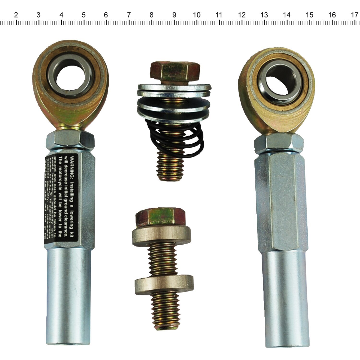 Burly, rear lowering kit fixed, Plain