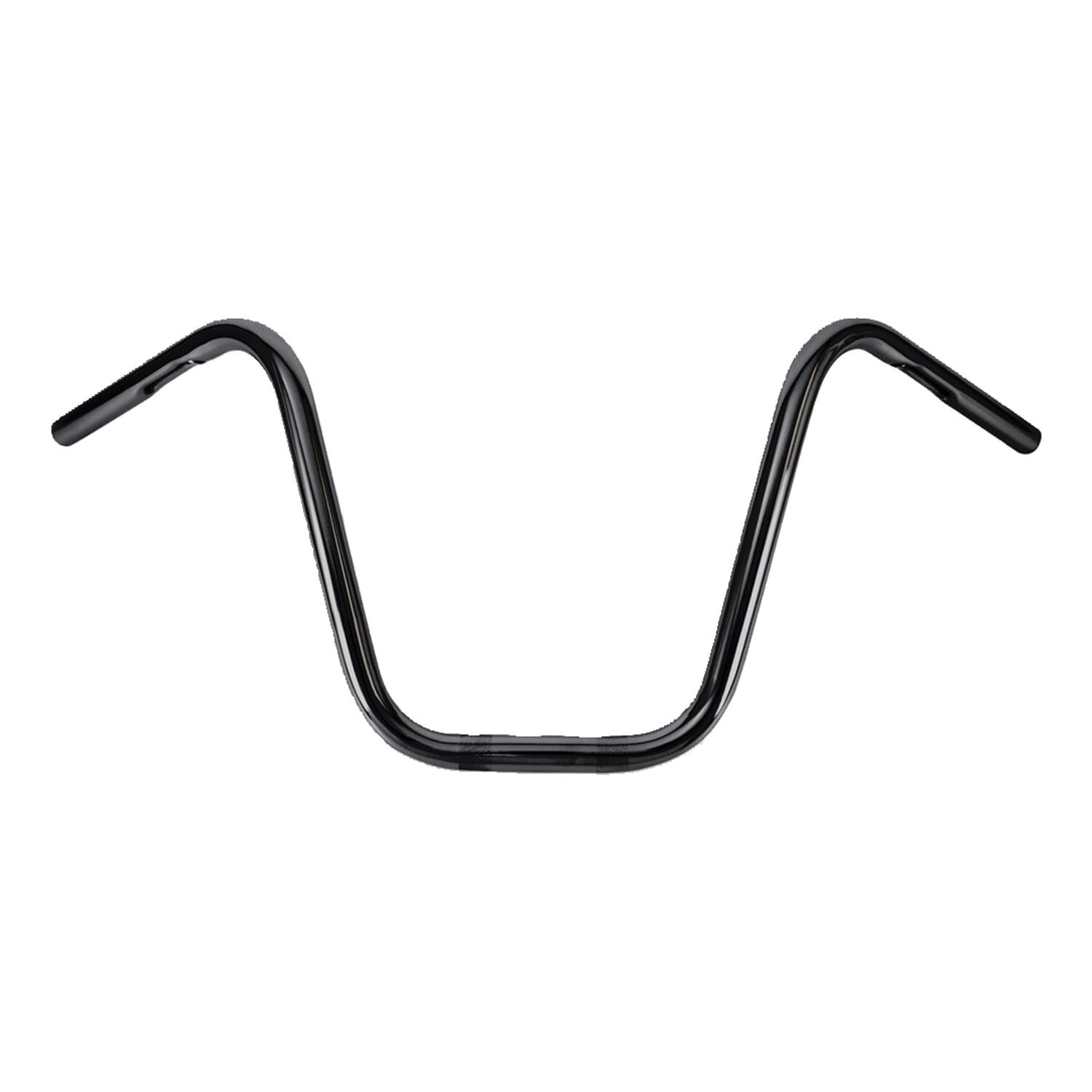 Burly, 1" Narrow Apes handlebar. Black, 12" rise, Powder Coated