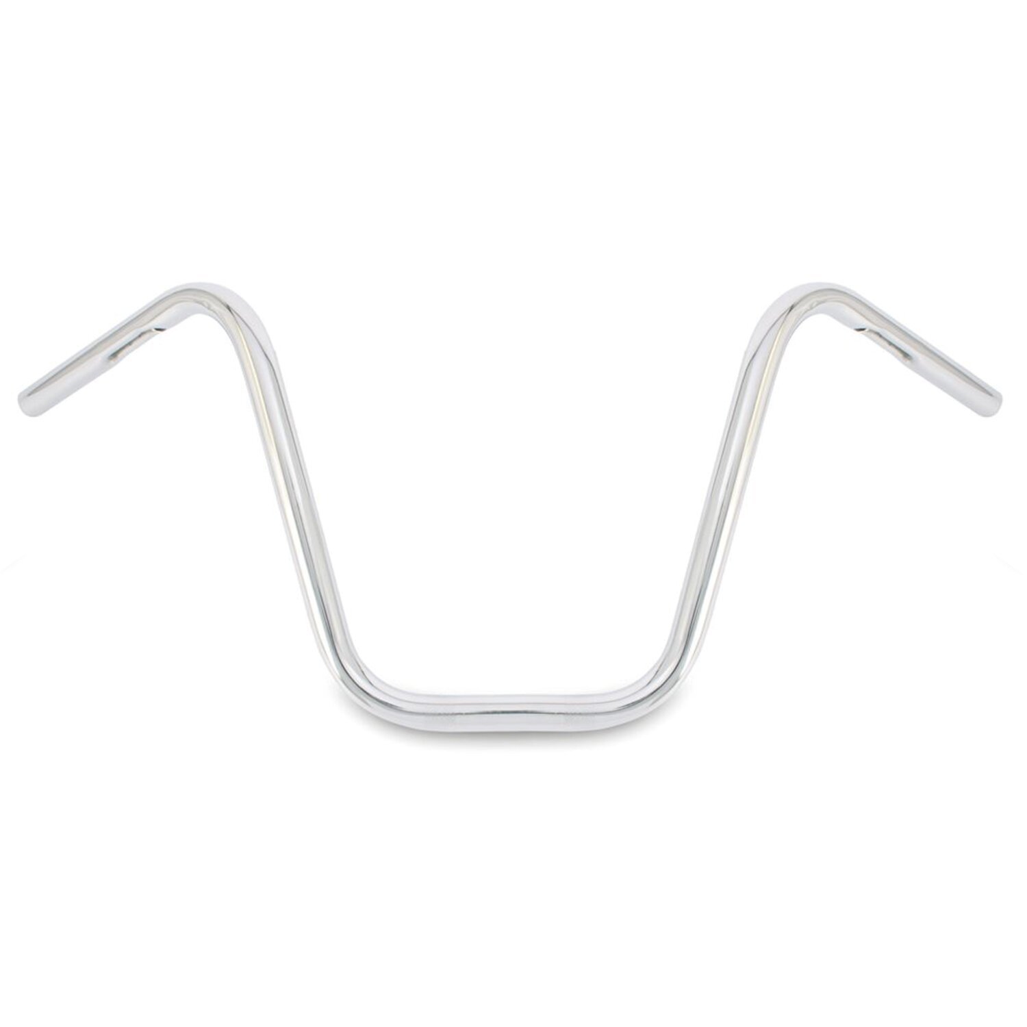 Burly, 1" Narrow Apes handlebar. Chrome, 12" rise, Silver