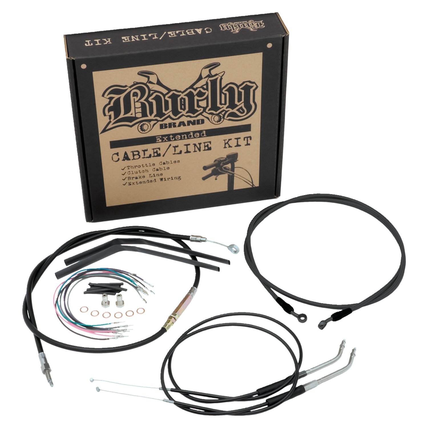Burly Apehanger Cable/Line kit