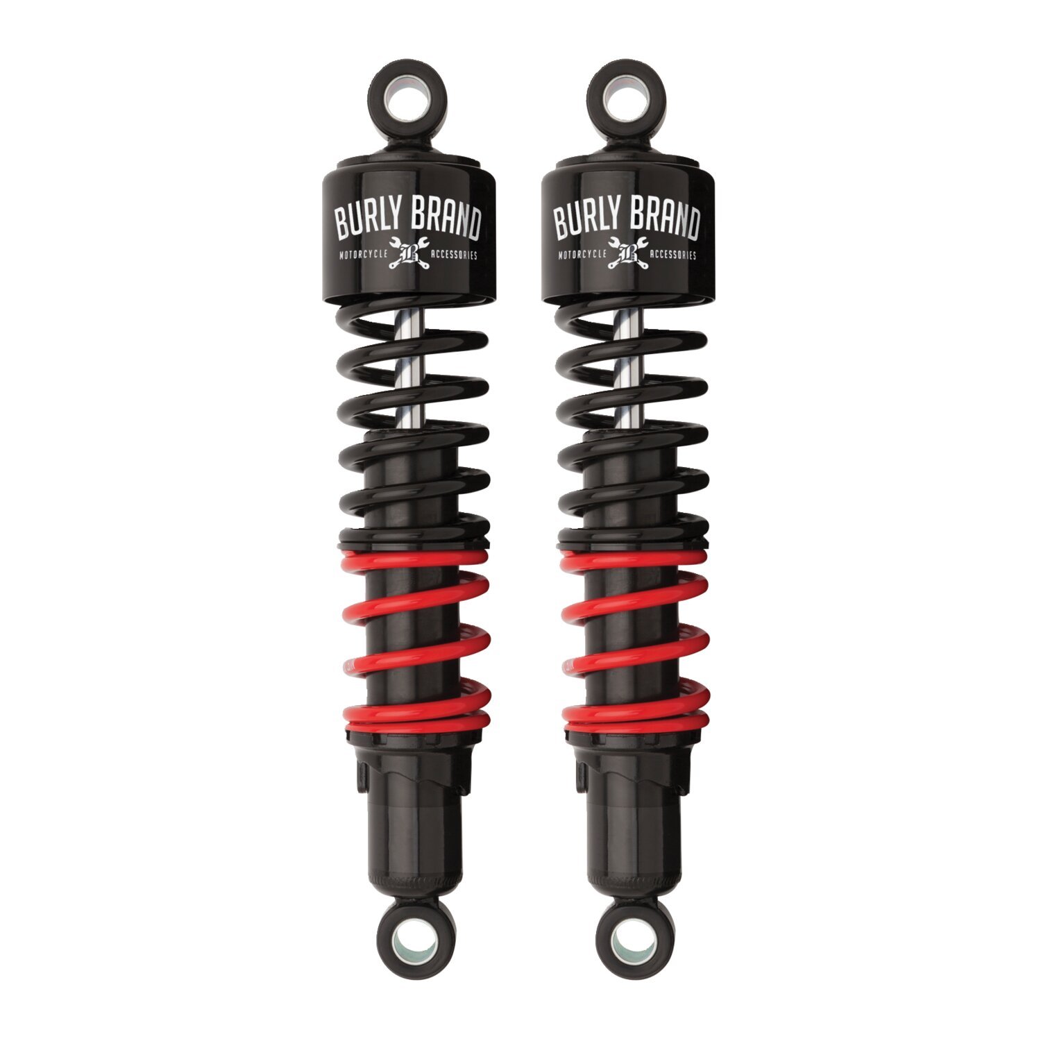 Burly 13.5" Dyna stiletto shocks, Black