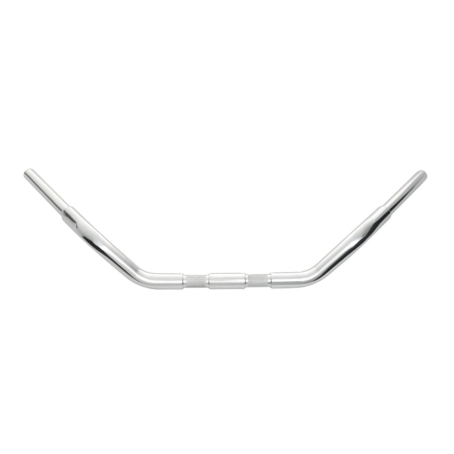 Wild1, 1-1/4" Chubby FLSTS Springer handlebar, Silver, Chrome