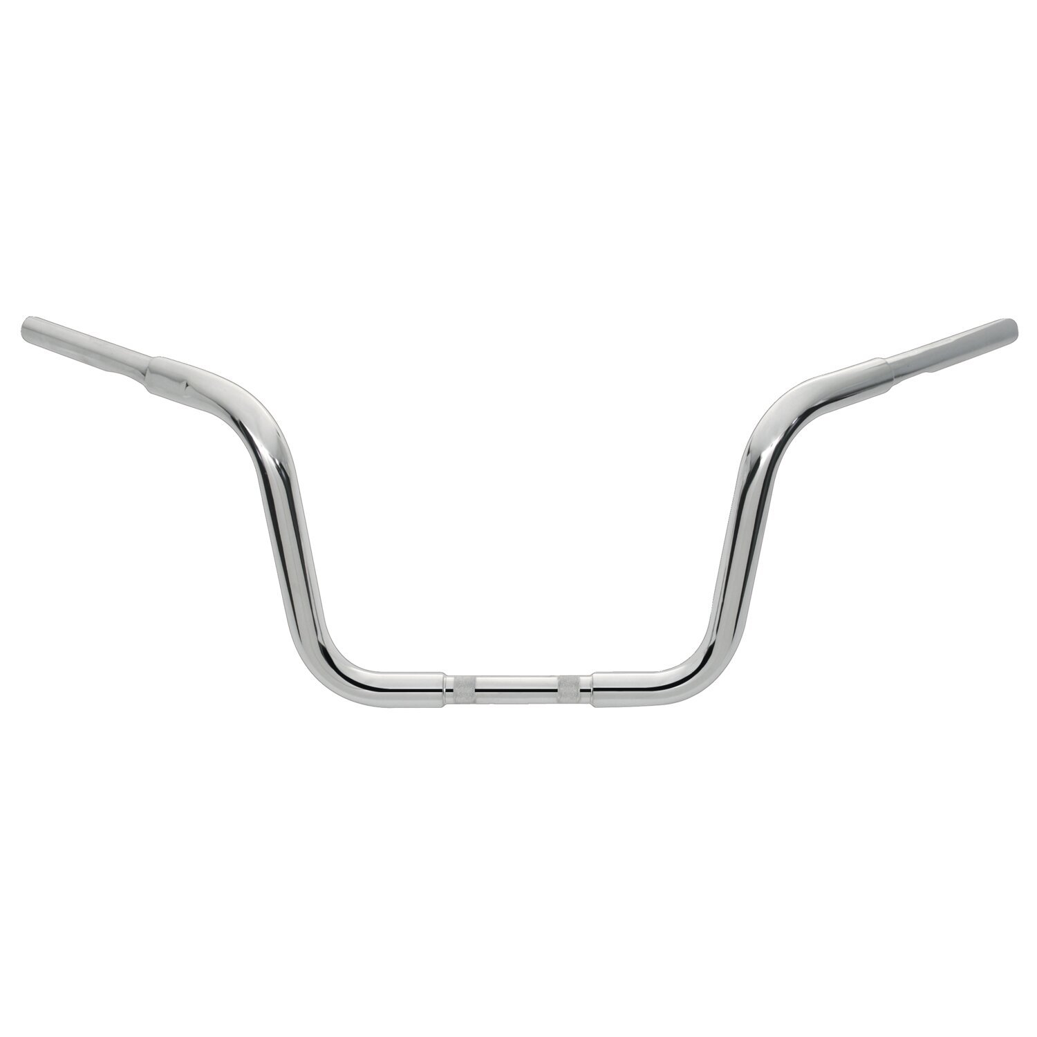 Wild1, 1-1/4" Chubby Apehangers. Chrome, 10" rise, Silver