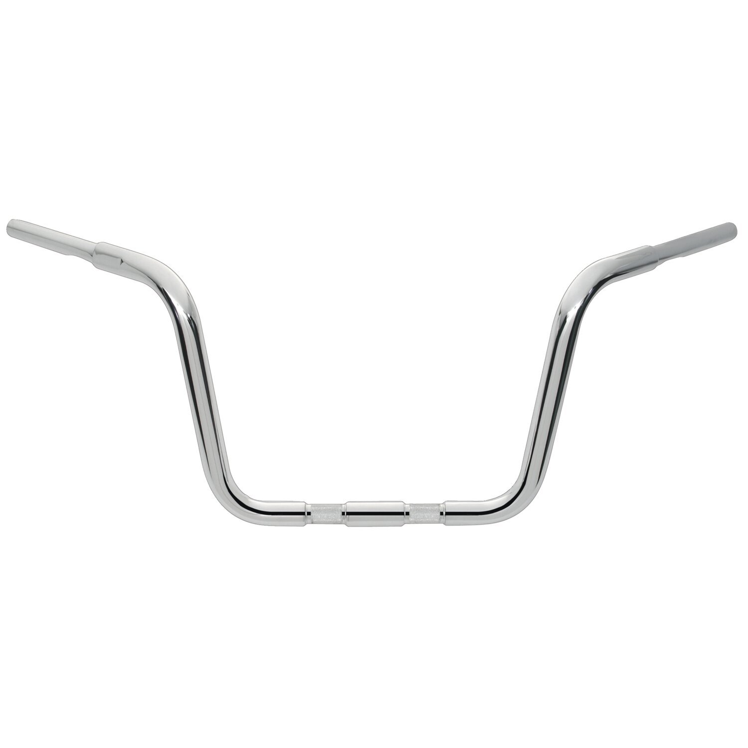 Wild1, 1-1/4 Chubby 12.5" ape, Silver, Chrome