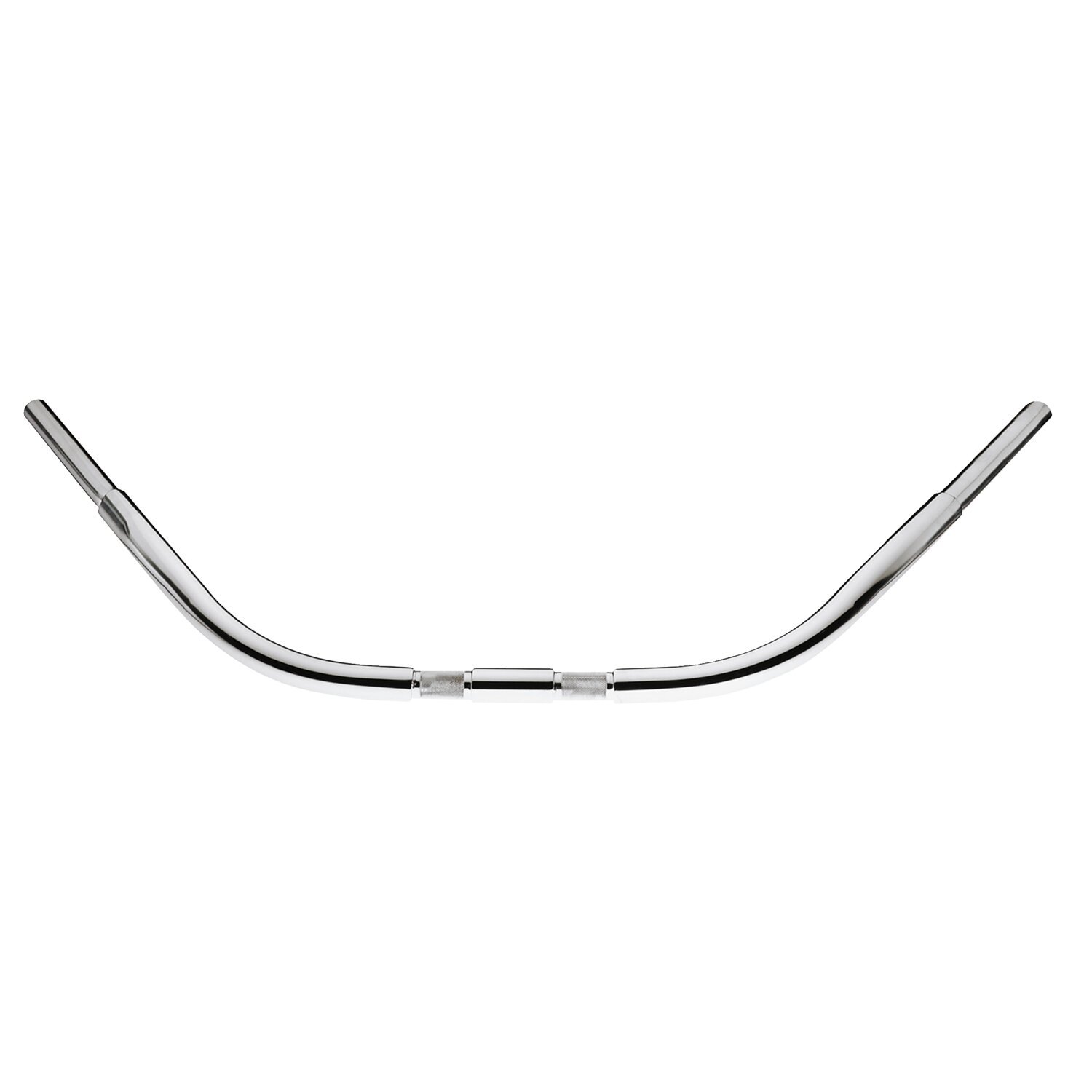 Wild 1, 1-1/4" Chubby Beach Bar, Silver, Chrome