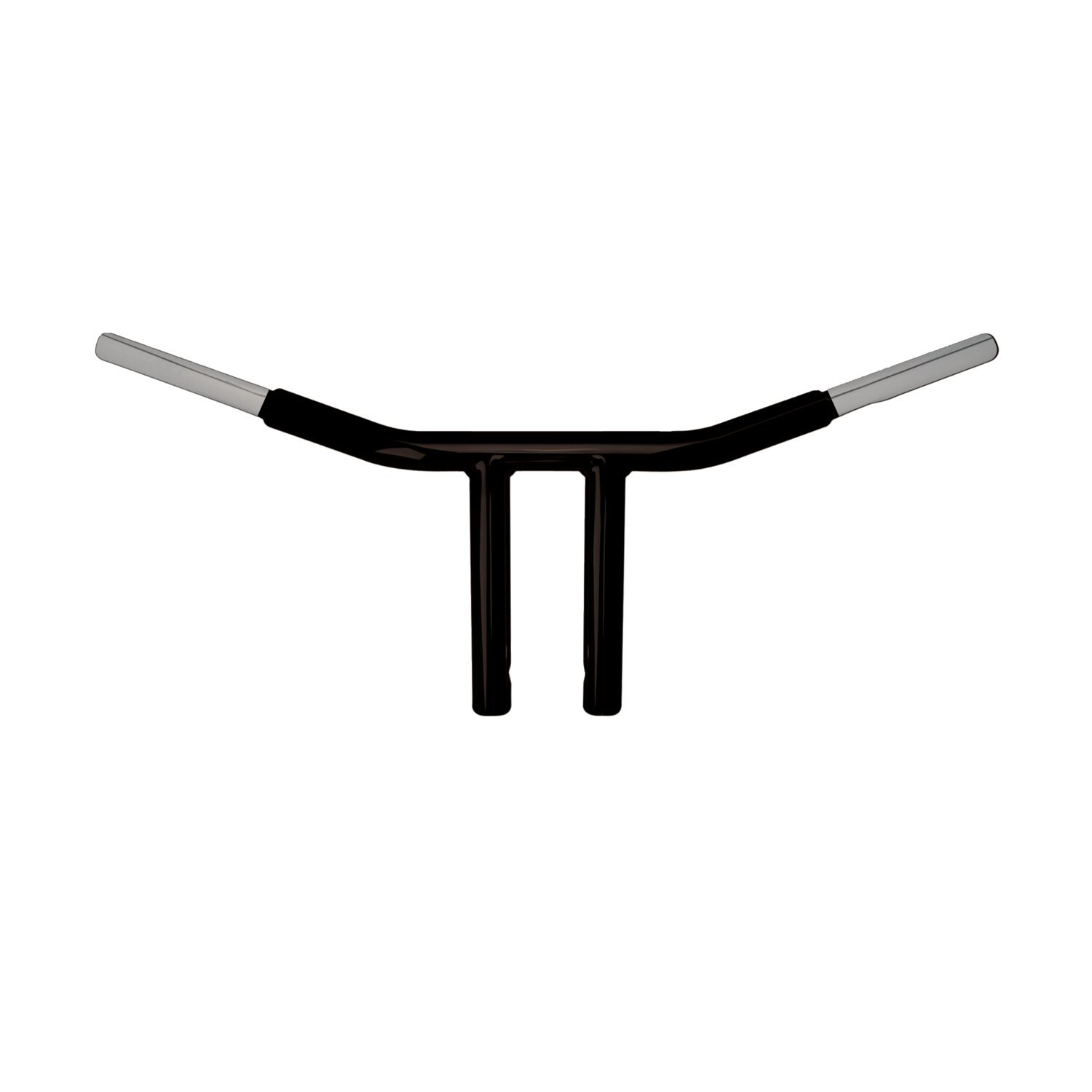 Wild1, Chubby 8" Chopper T bar, Black, Powder Coated