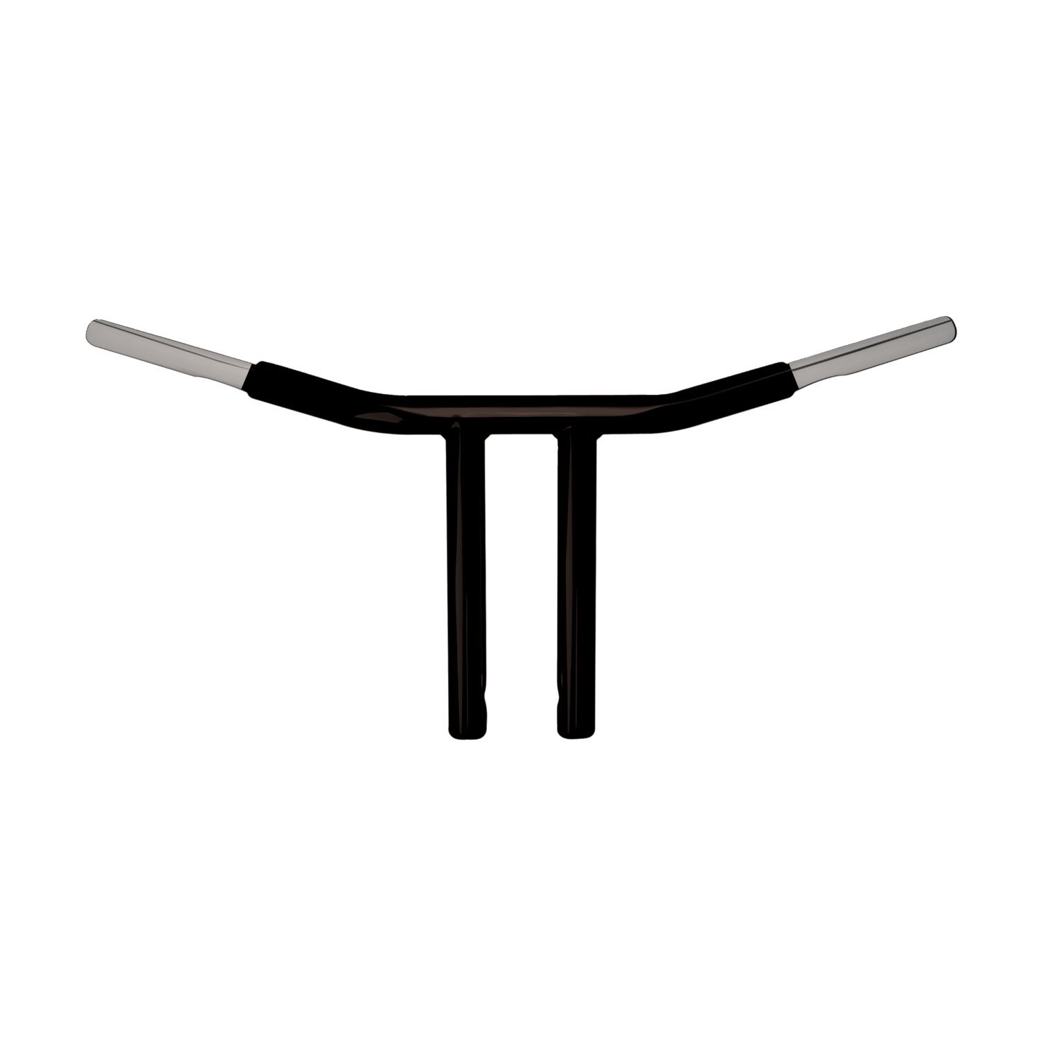 Wild1, Chubby 10" Chopper T bar, Black, Powder Coated