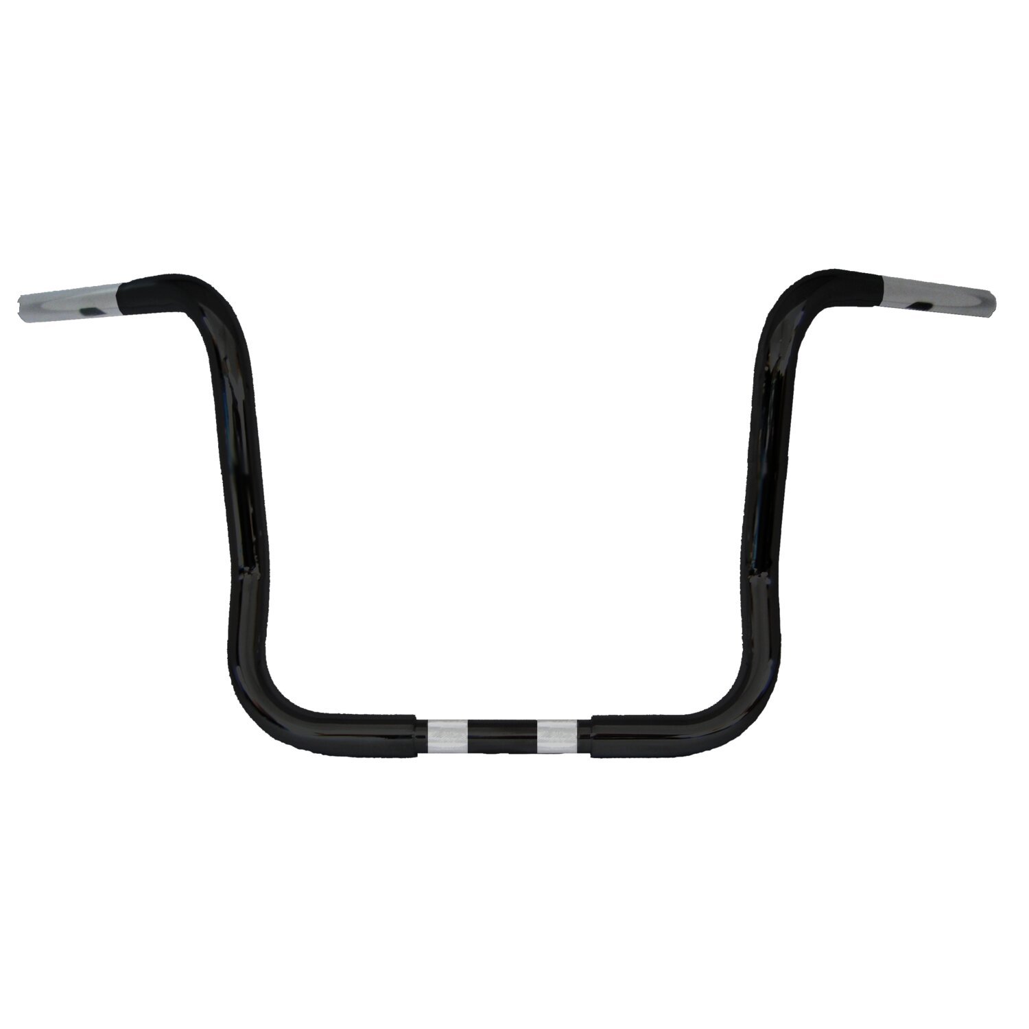 Wild1, 1-1/4" Chubby Bagger Ape. Black, 14.5" rise, Powder Coated