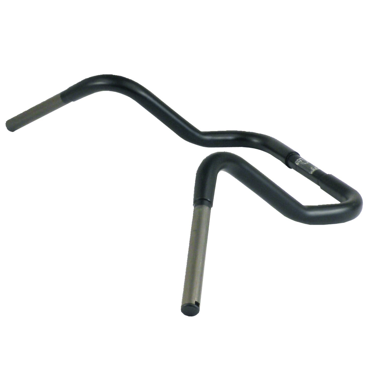 Wild1, 1-1/4" Chubby Bagger Ape. Black, 12.5" rise, Satin