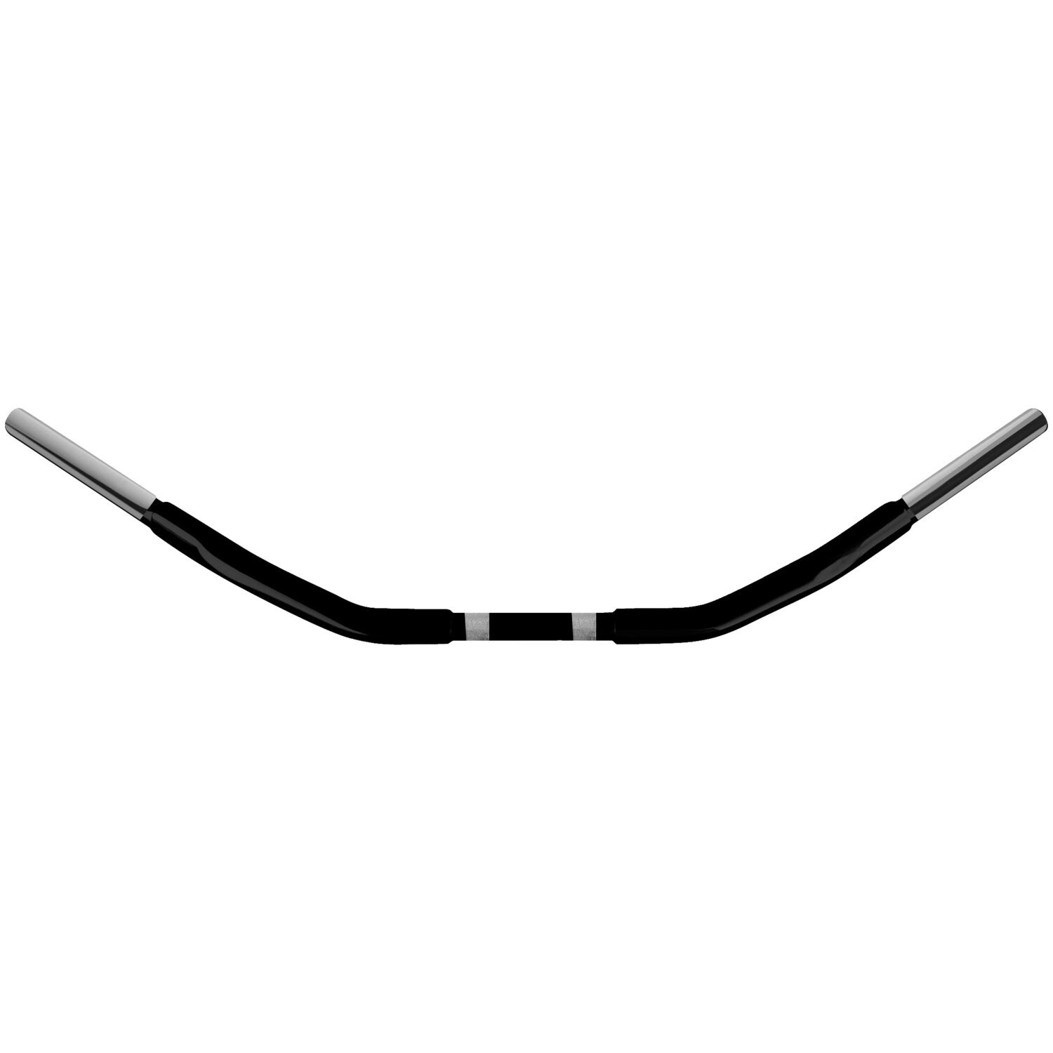 Wild 1, 1-1/4" Chubby Knuckle bar. Black, Satin
