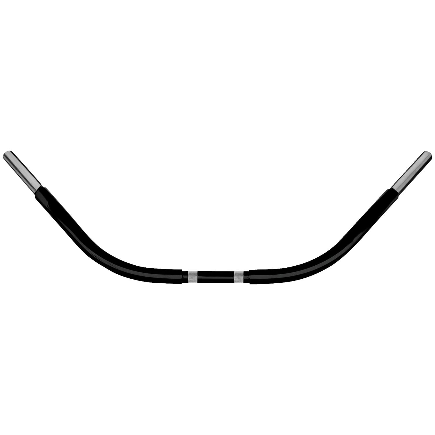 Wild 1, 1-1/4" Chubby Beach Bar, Black, Powder Coated