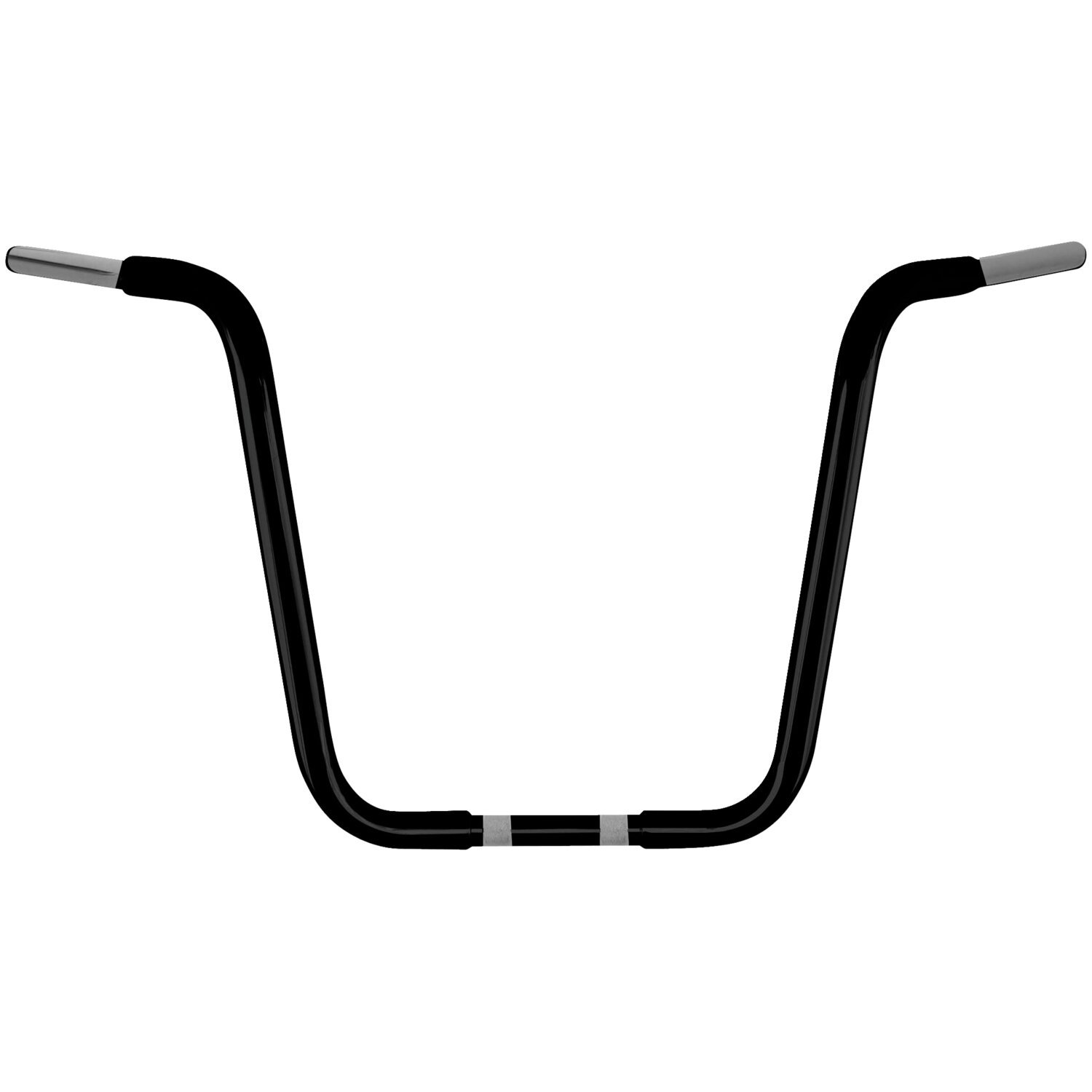 Wild1, 1-14" Chubby Apehangers. Black, 16" rise, Powder Coated