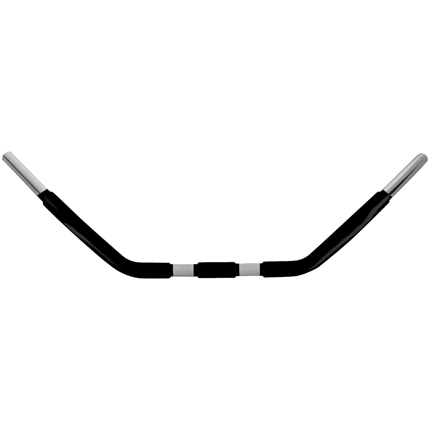 Wild1, 1-1/4" Chubby FLSTS Springer handlebar. Black, Powder Coated