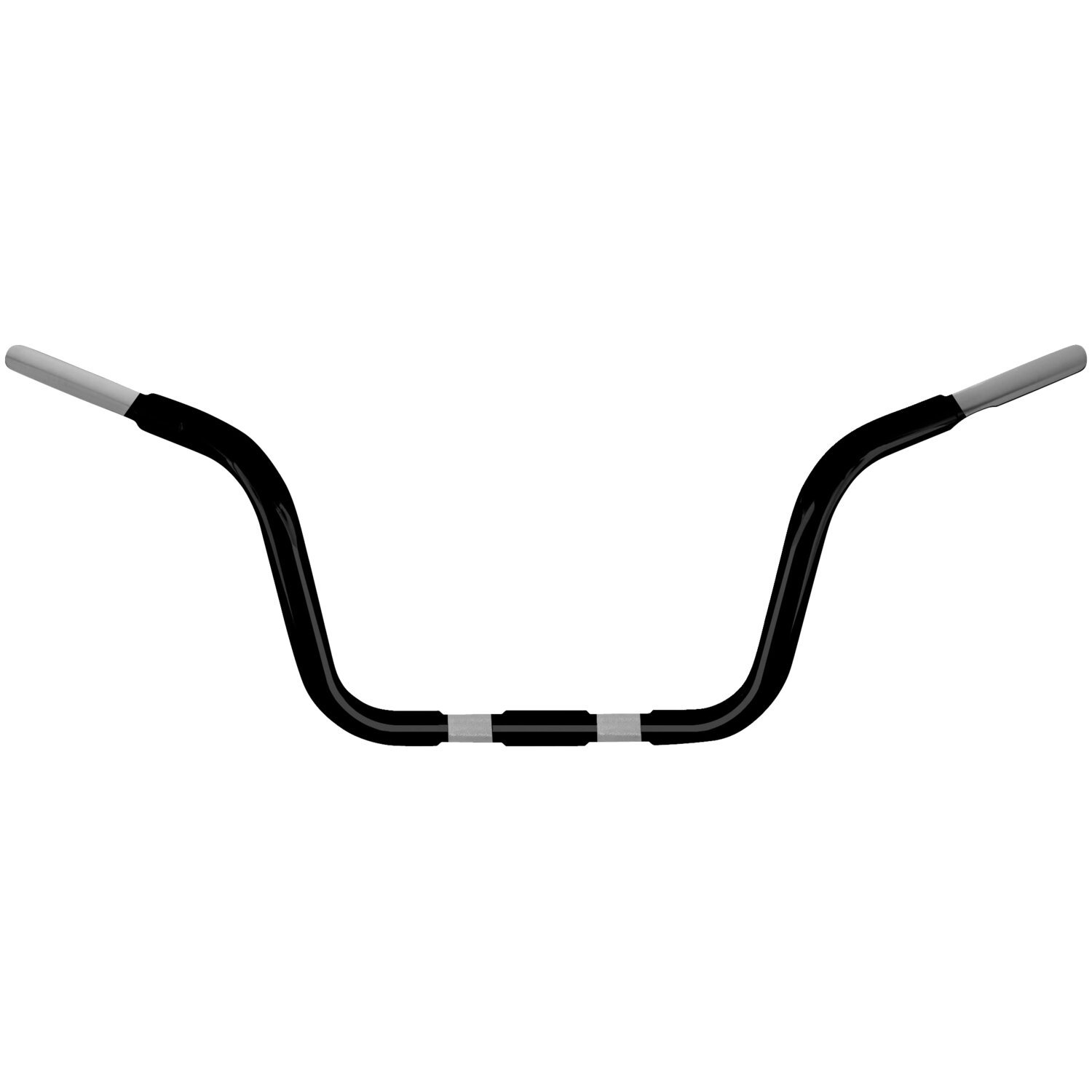 Wild1, 1-1/4 Chubby 9.5" ape, Black, Powder Coated